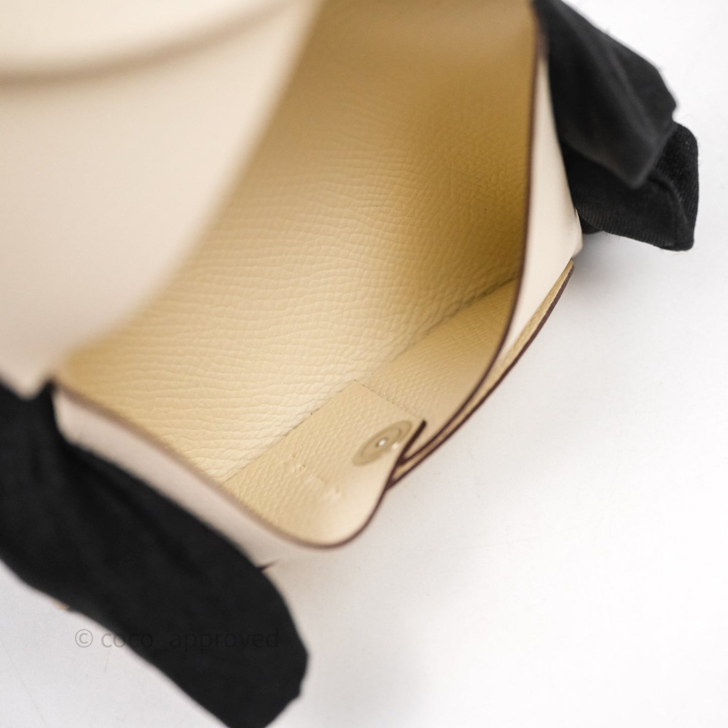 Hermès Calvi Card Holder Beton