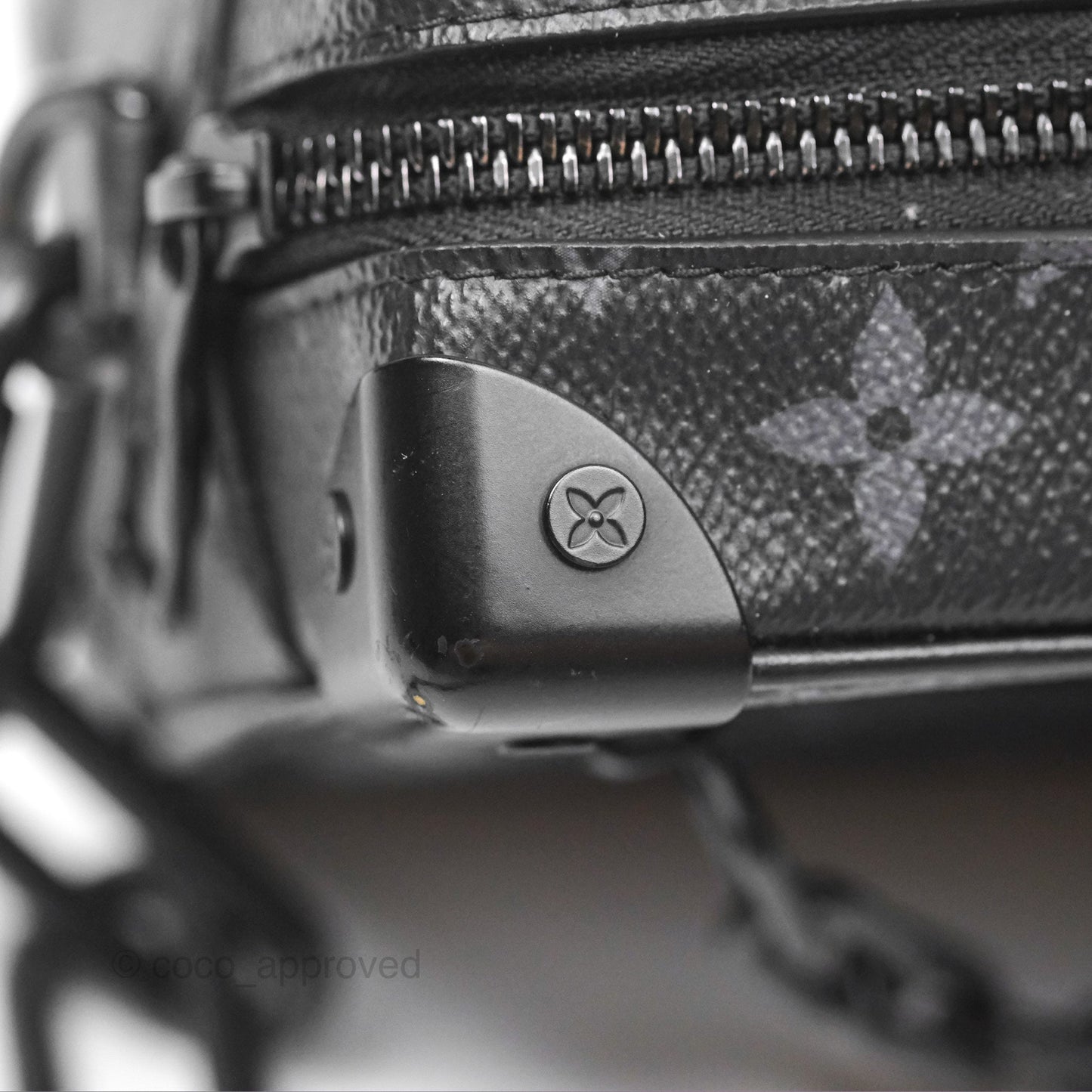 Louis Vuitton Mini Soft Trunk Monogram Eclipse Canvas
