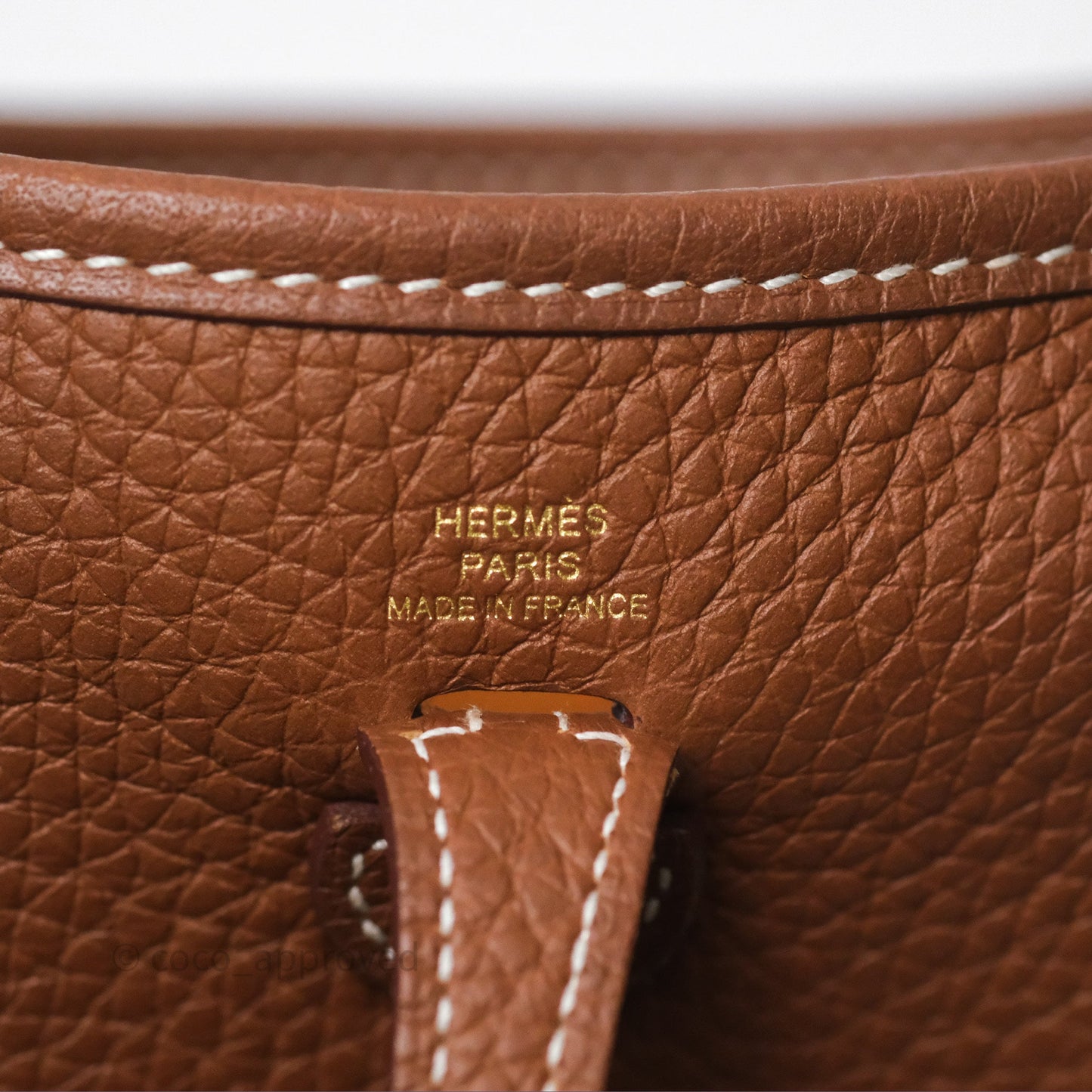 Hermès Mini Evelyne 16 Amazone Gold 37 Clemence Gold Hardware