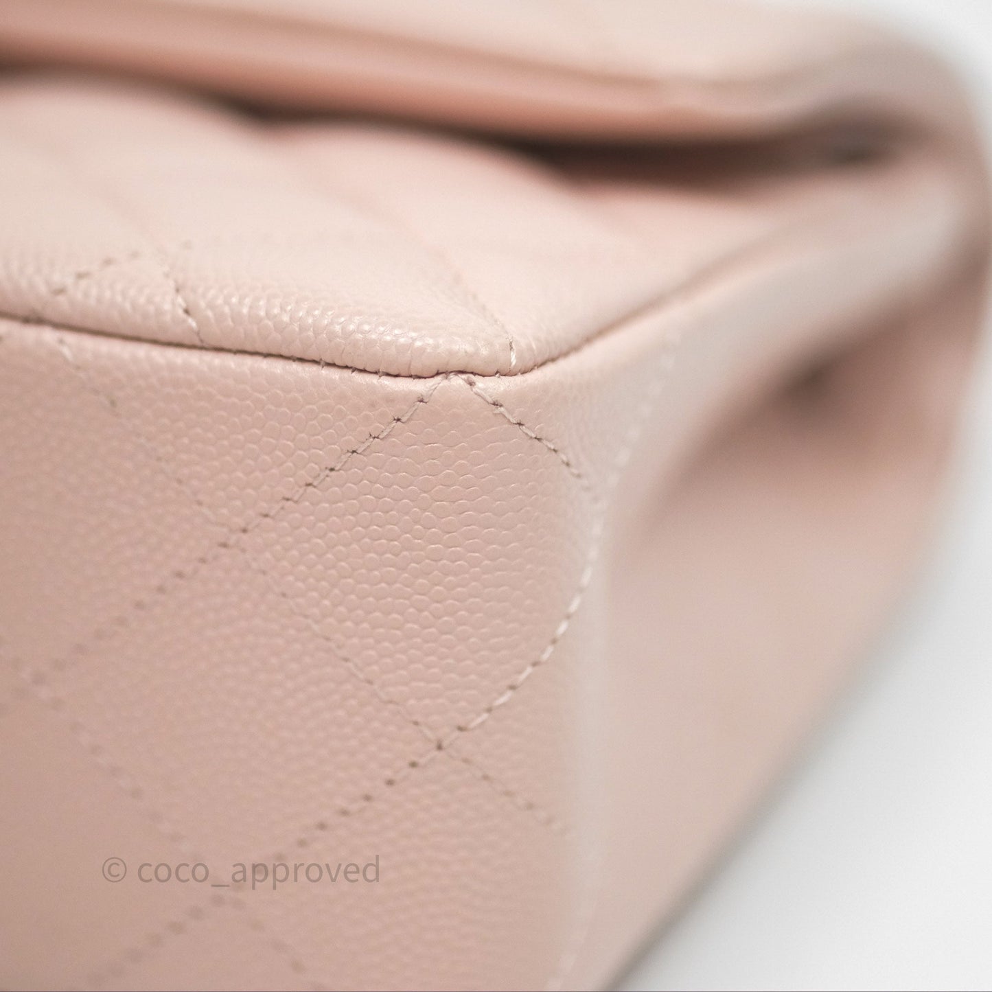 Chanel Small Classic Quilted Flap Pink Caviar Gold Hardware