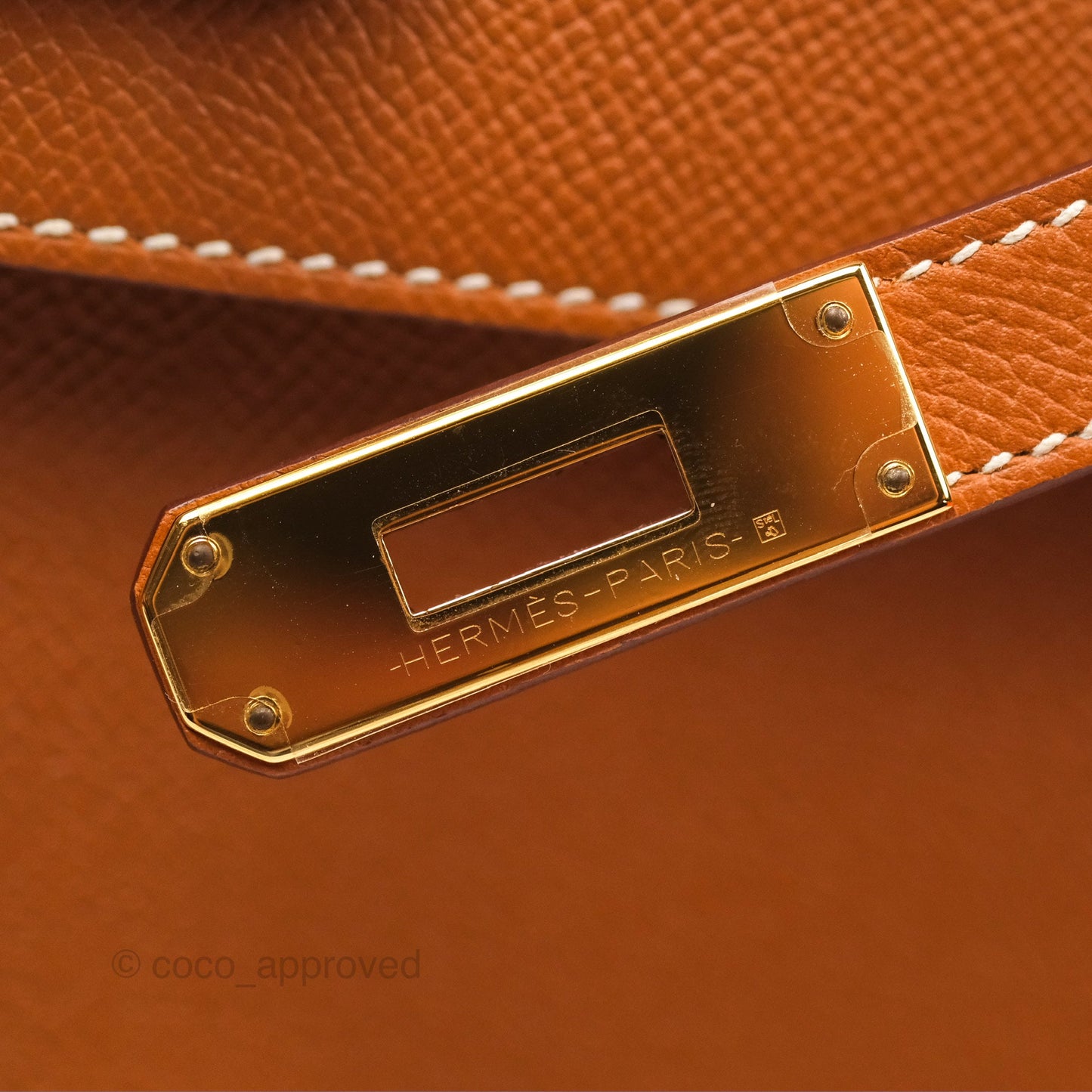 Hermès Kelly 28 Sellier Gold 37 Epsom Gold Hardware