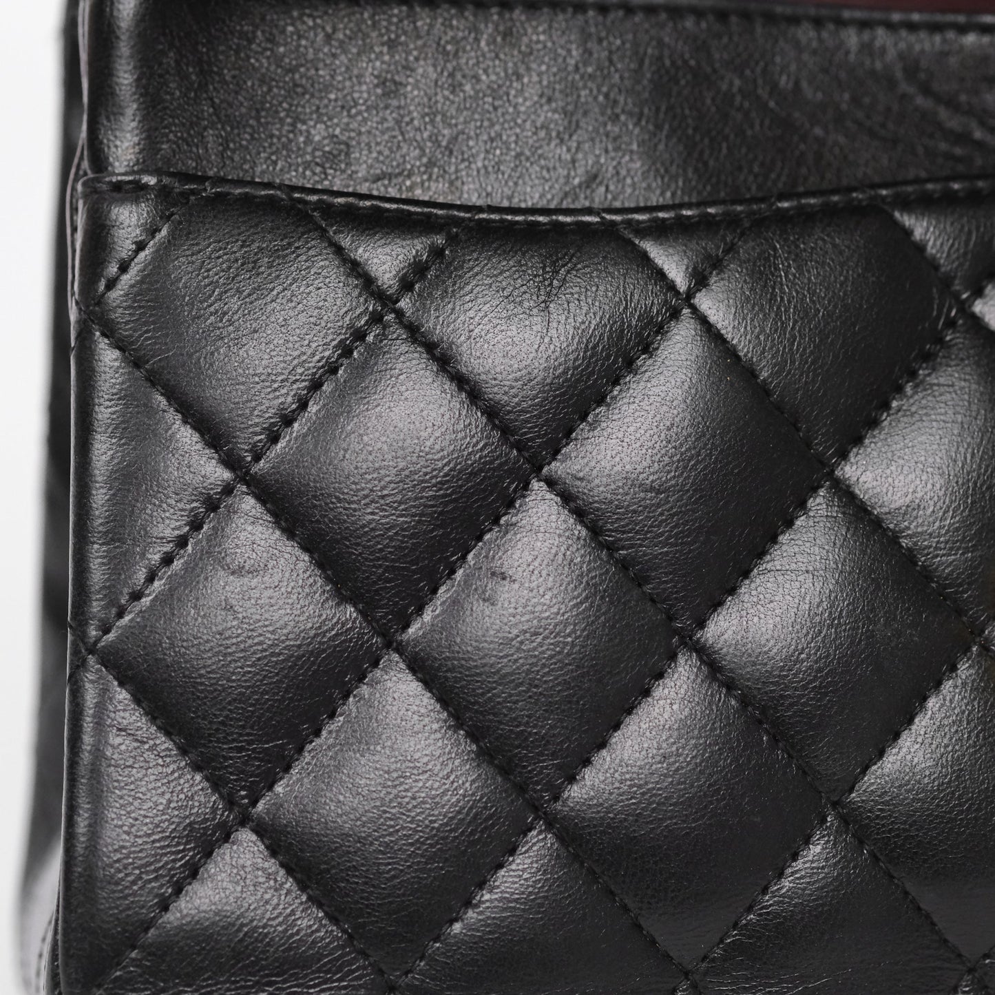 Chanel Small Classic Flap Quilted Black Lambskin Gold Hardware