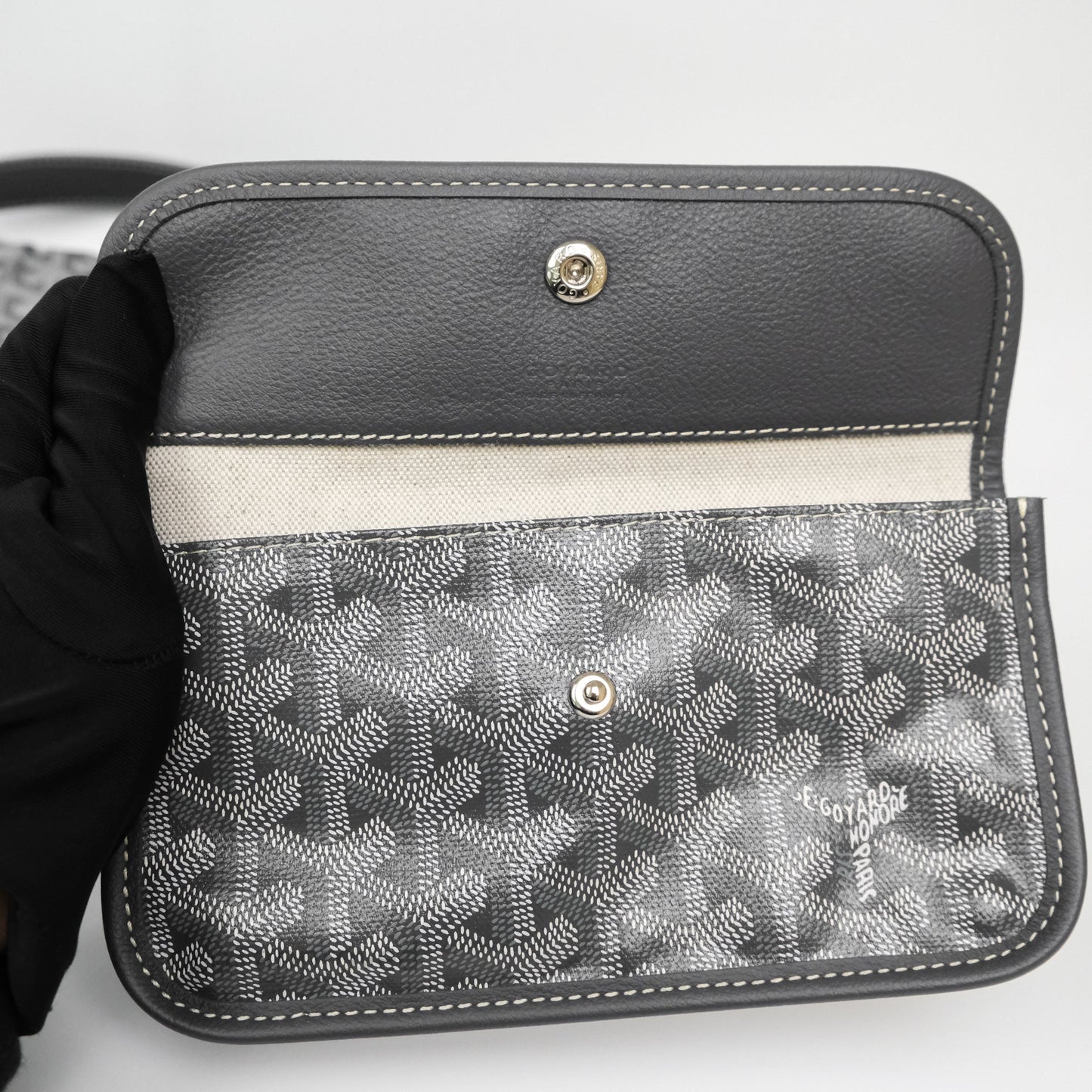 Goyard Bohème Hobo Bag Grey Goyardine Canvas