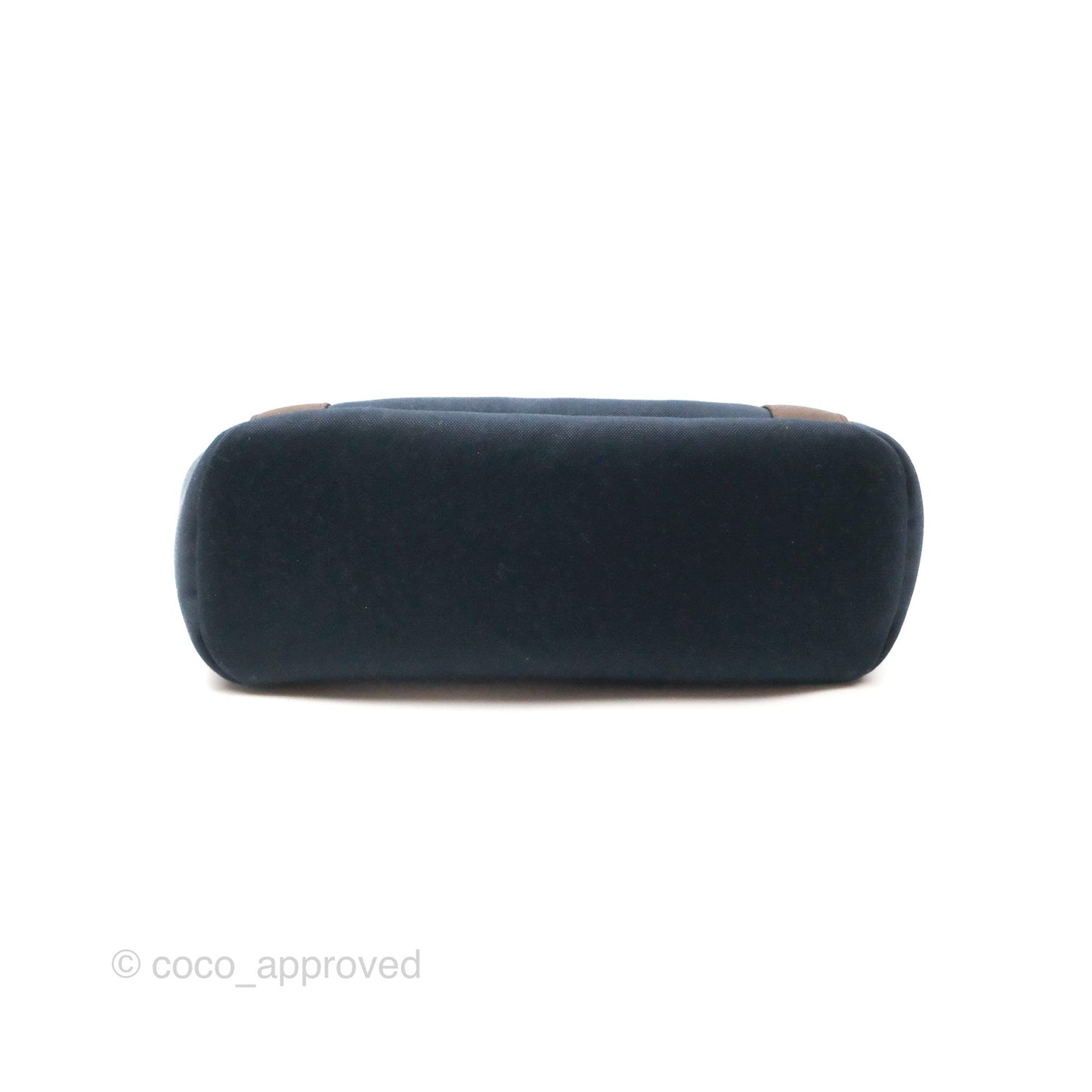 Hermes The Grooming Bag Bleu Navy / Feu