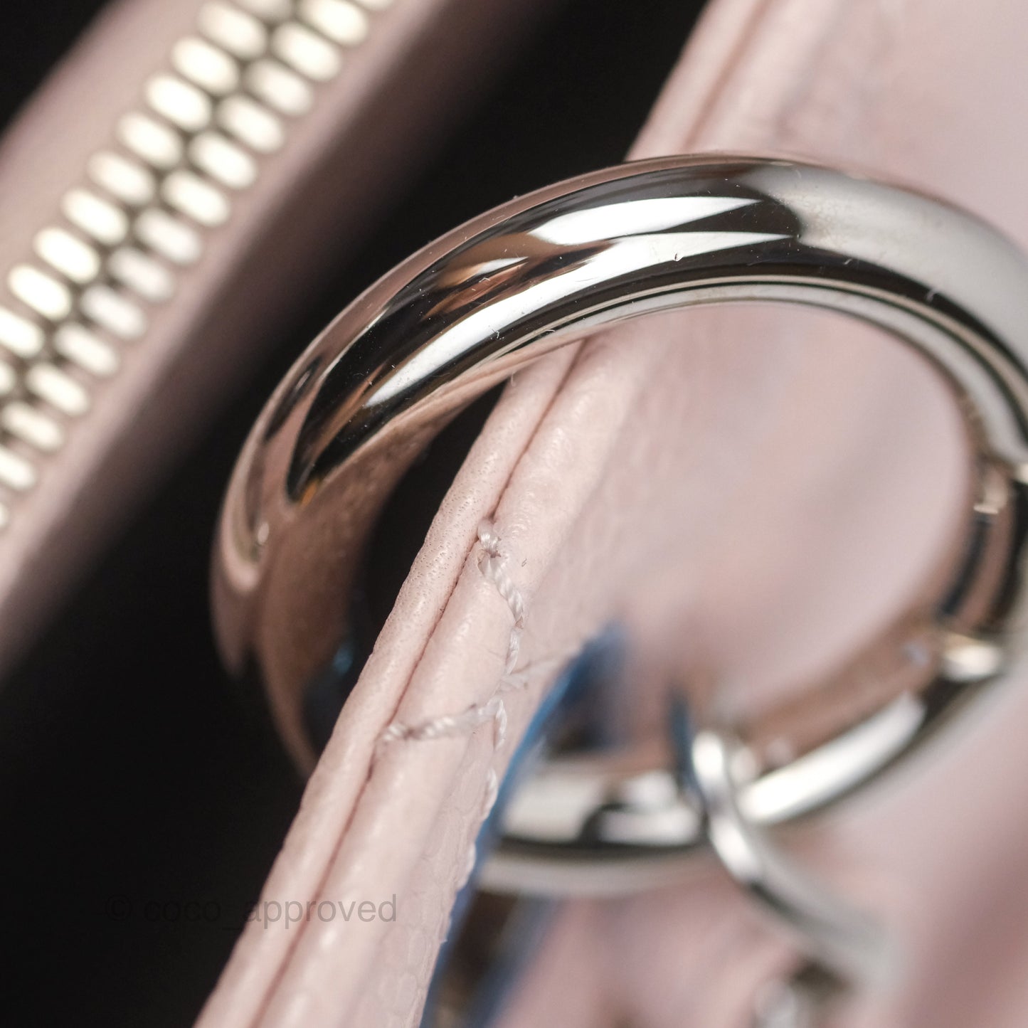 Chanel GST Pink Caviar Silver Hardware