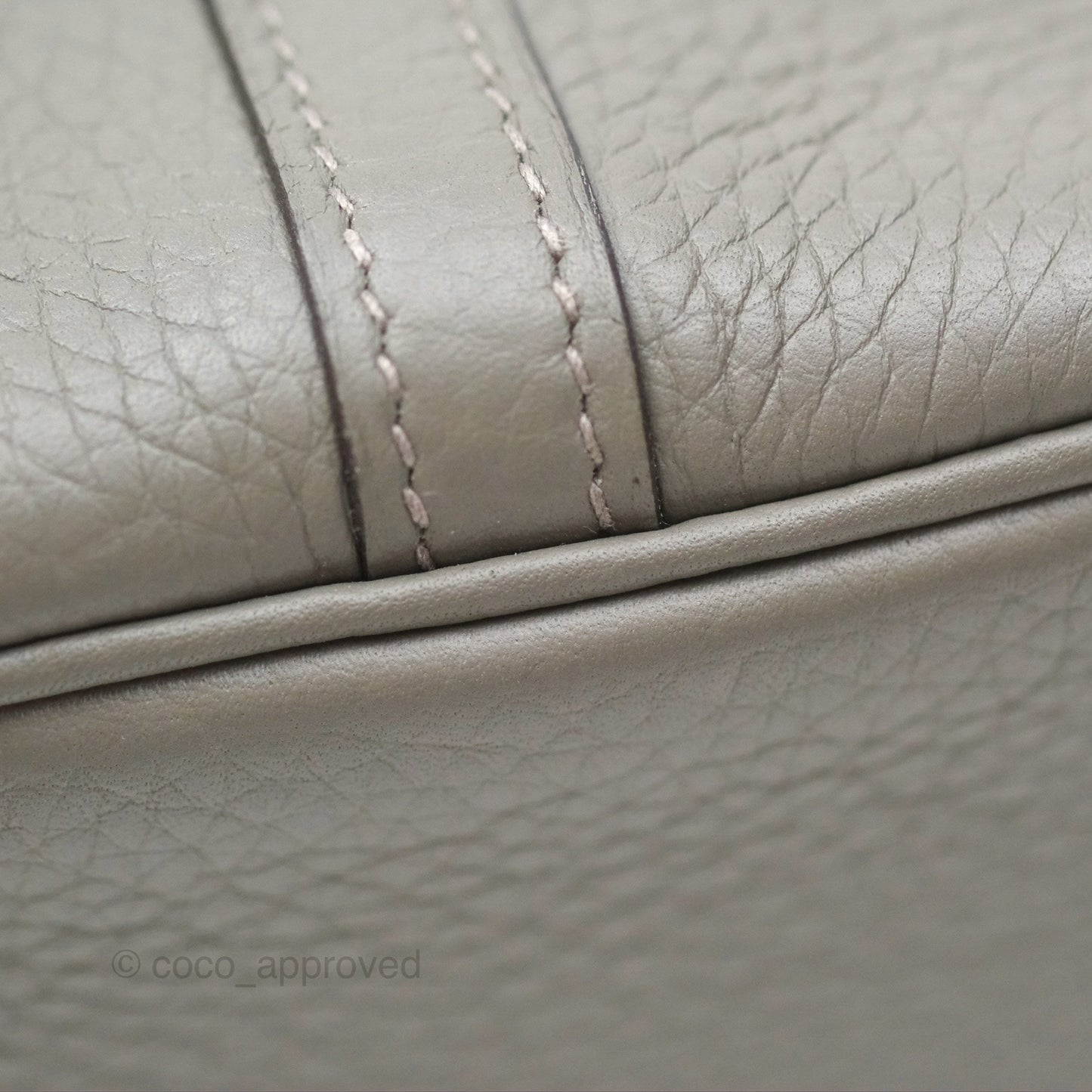 Hermès Picotin Lock 18 Gris Meyer 0L Clemence Gold Hardware