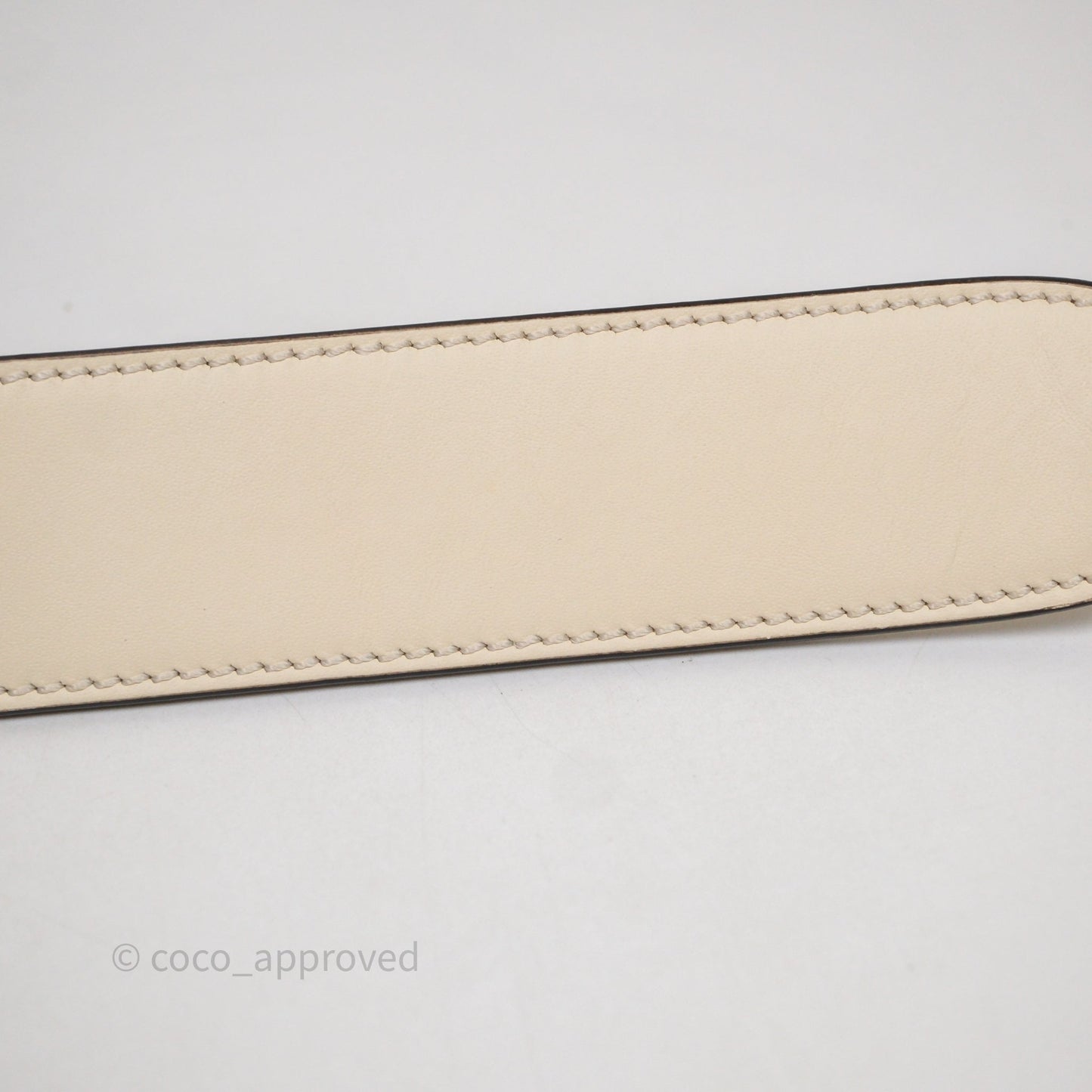 Fendi Braided Leather Baguette Bag Ivory Gold Hardware