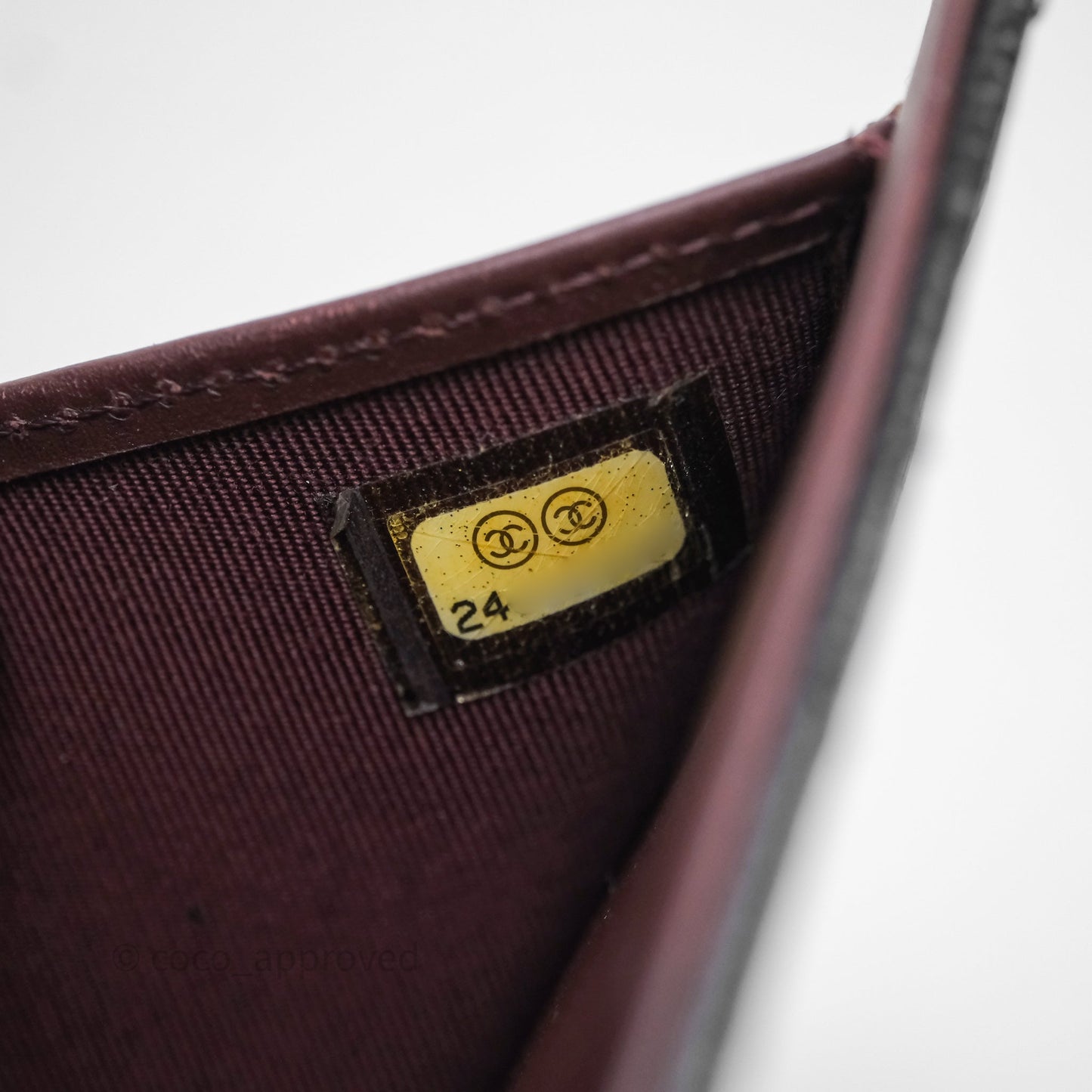 Chanel Classic Short Flap Wallet Black Caviar Gold Hardware