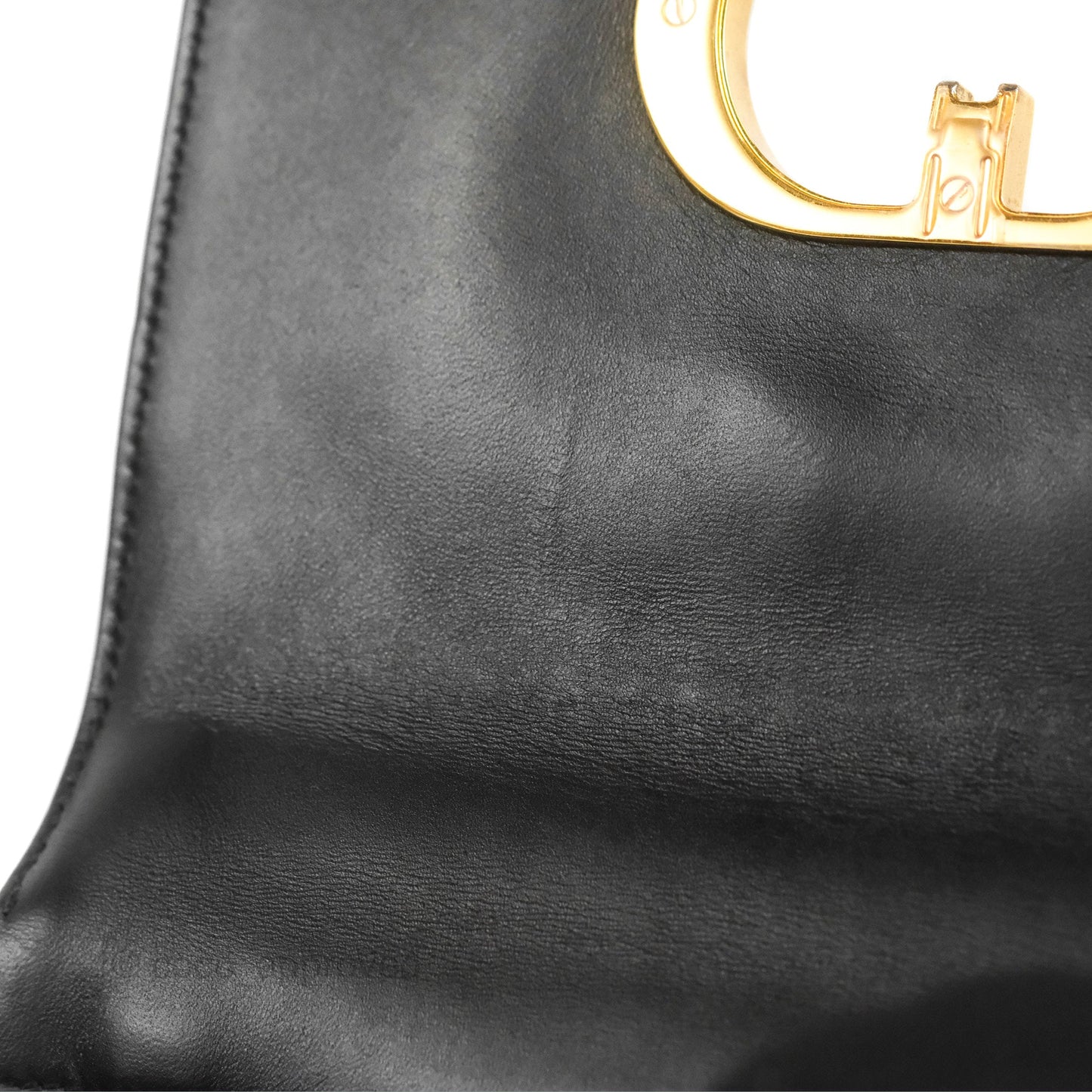 Dior Small Caro Bag Black Supple Cannage Calfskin
