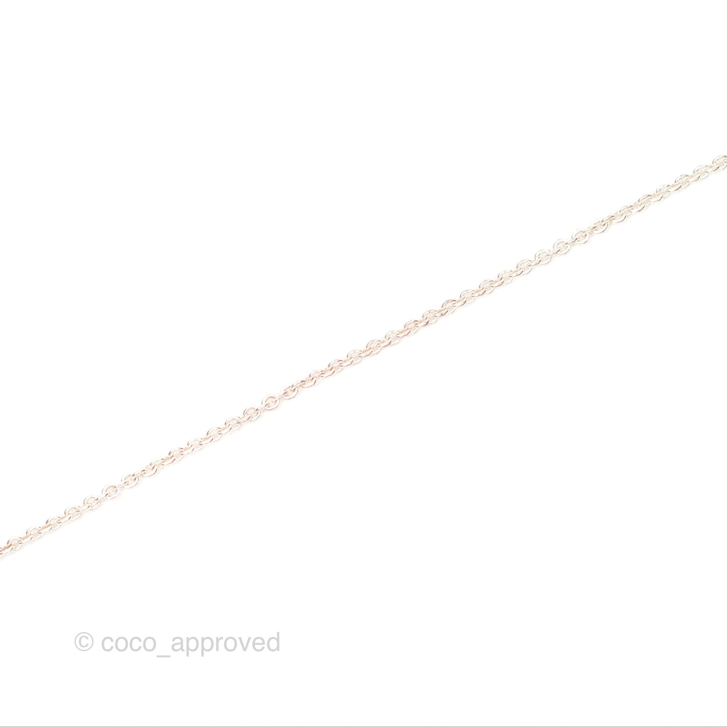 Hermès Chaine d'ancre Pendant Necklace Silver 925