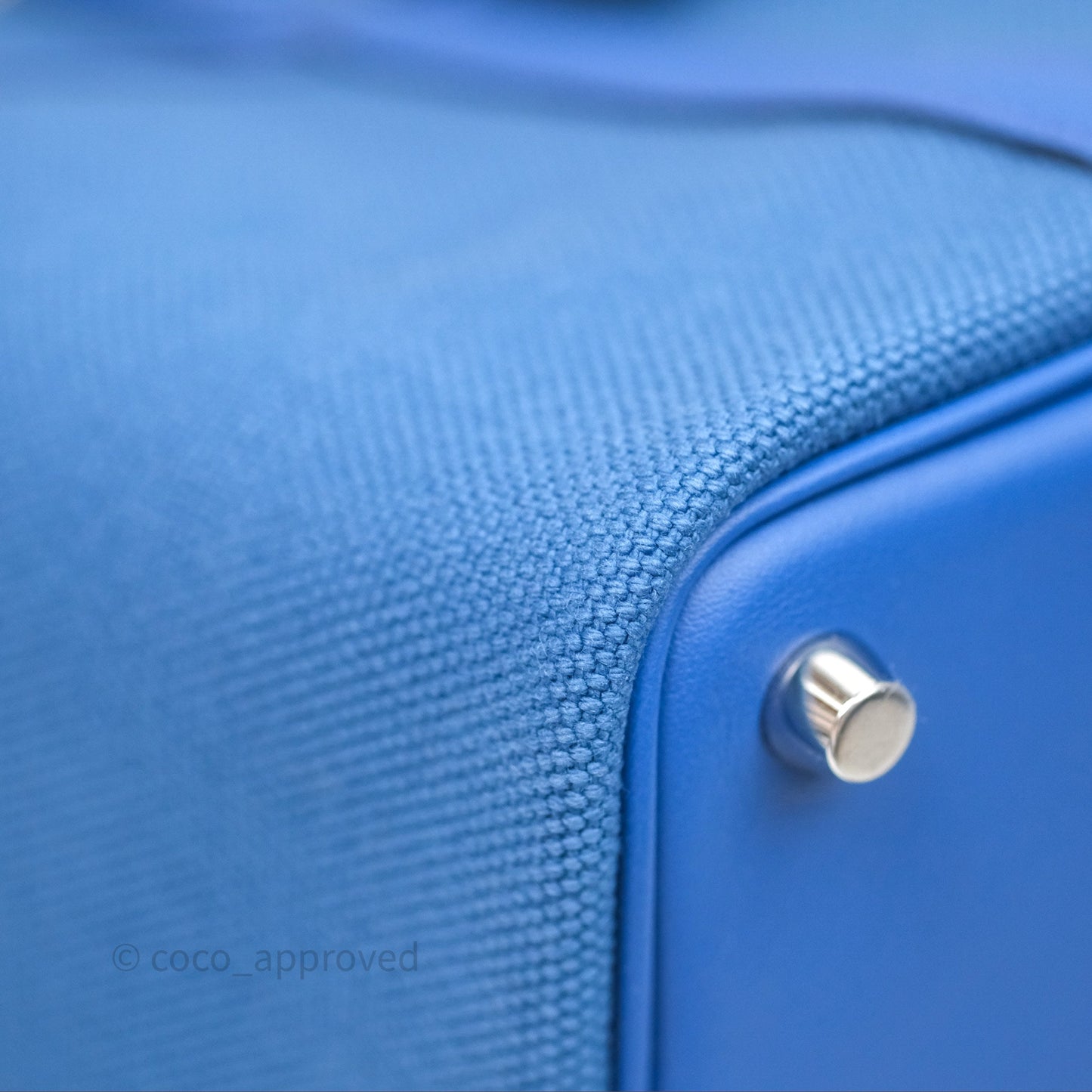 Hermes Picotin Lock 18 Cargo Pockets Bleu Royal Palladium Hardware