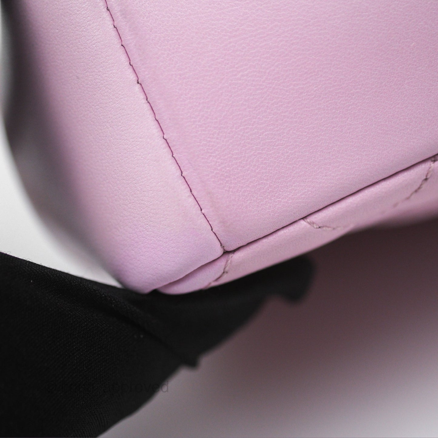 Chanel Quilted Flap Bag Pink Lambskin Aged Gold Hardware