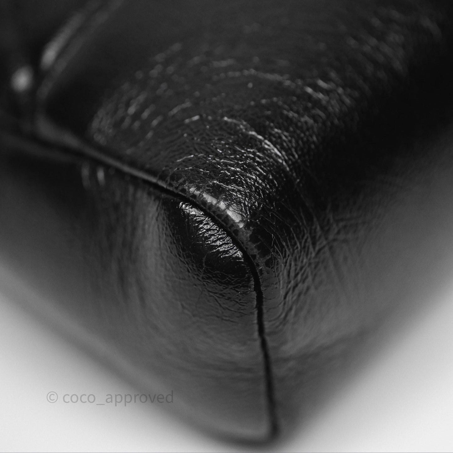 Chanel 31 Mini Black Shiny Lambskin Gold Hardware