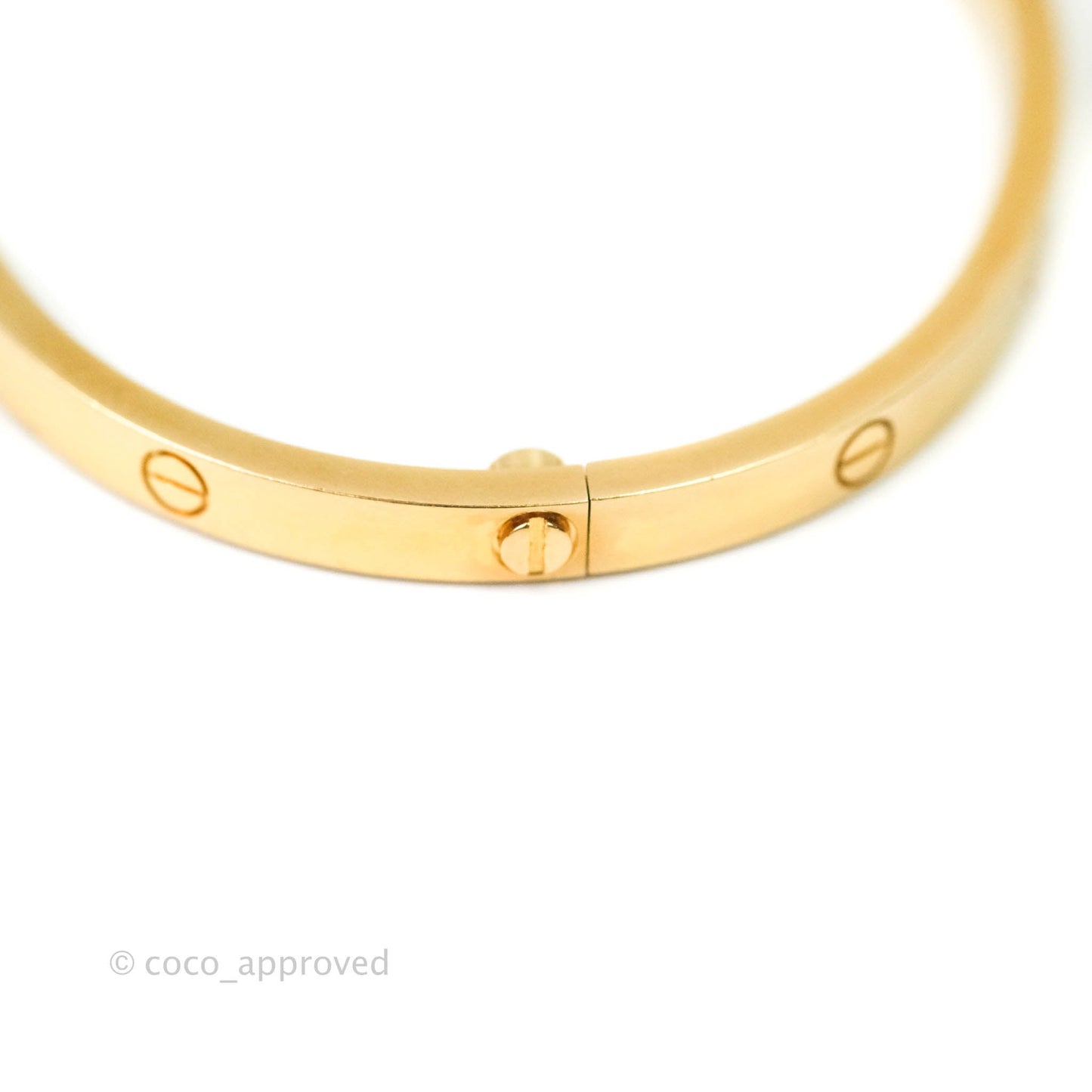 Cartier Small Love Bracelet Yellow Gold