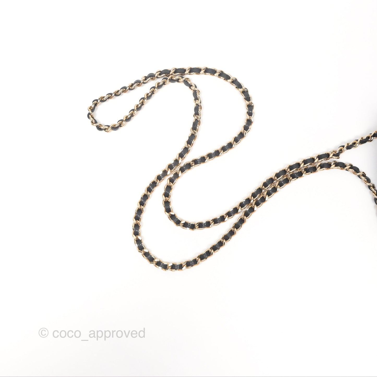 Chanel Mini Clutch With Chain Black Caviar Gold Hardware