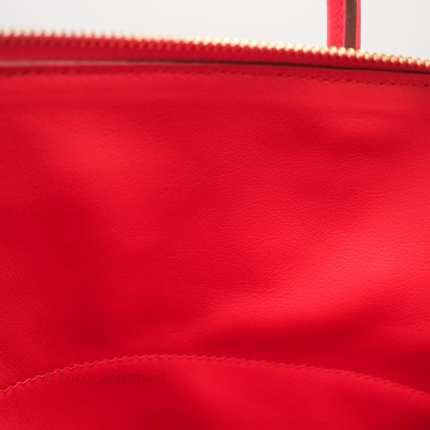 Hermès Bolide 31 Rouge Clemence Gold Hardware