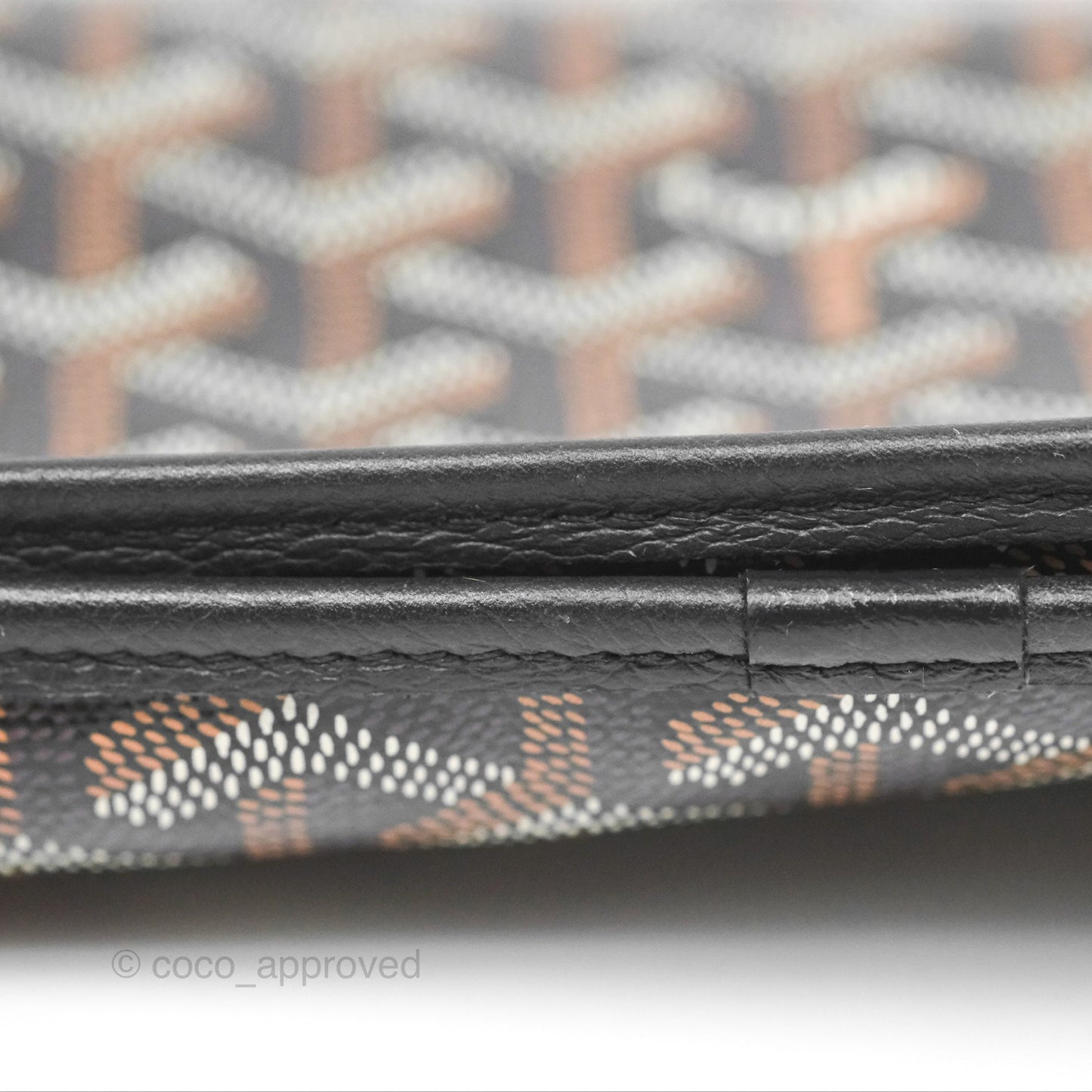 Goyard Plumet Pocket Wallet Black