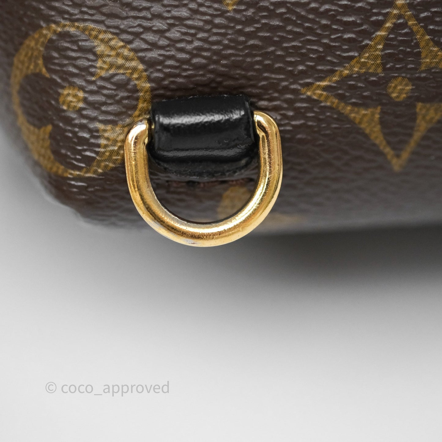 Louis Vuitton Montsouris BB Backpack Black Monogram Canvas