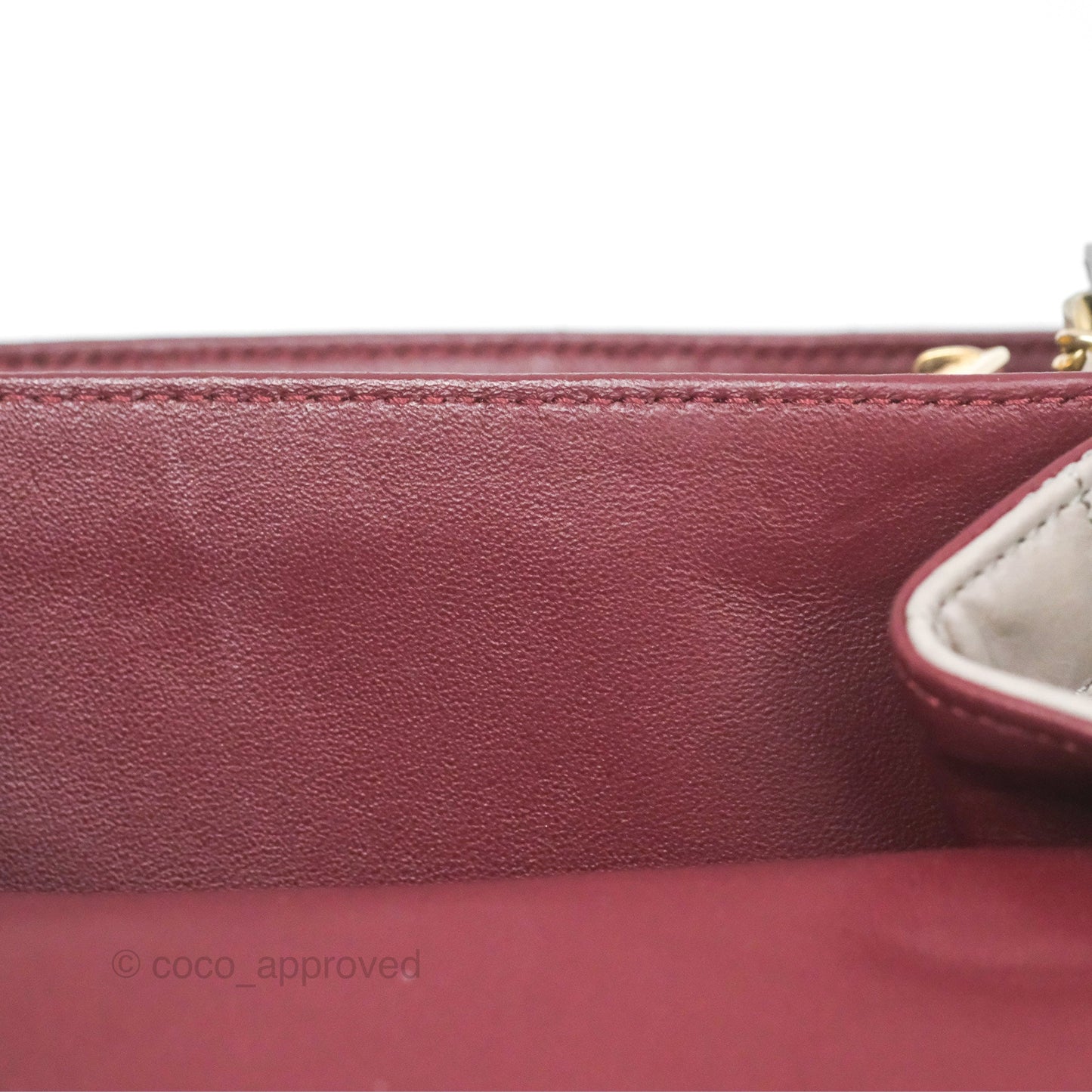Chanel Accordion Flap Bag Taupe Crinkled Glazed Calfskin