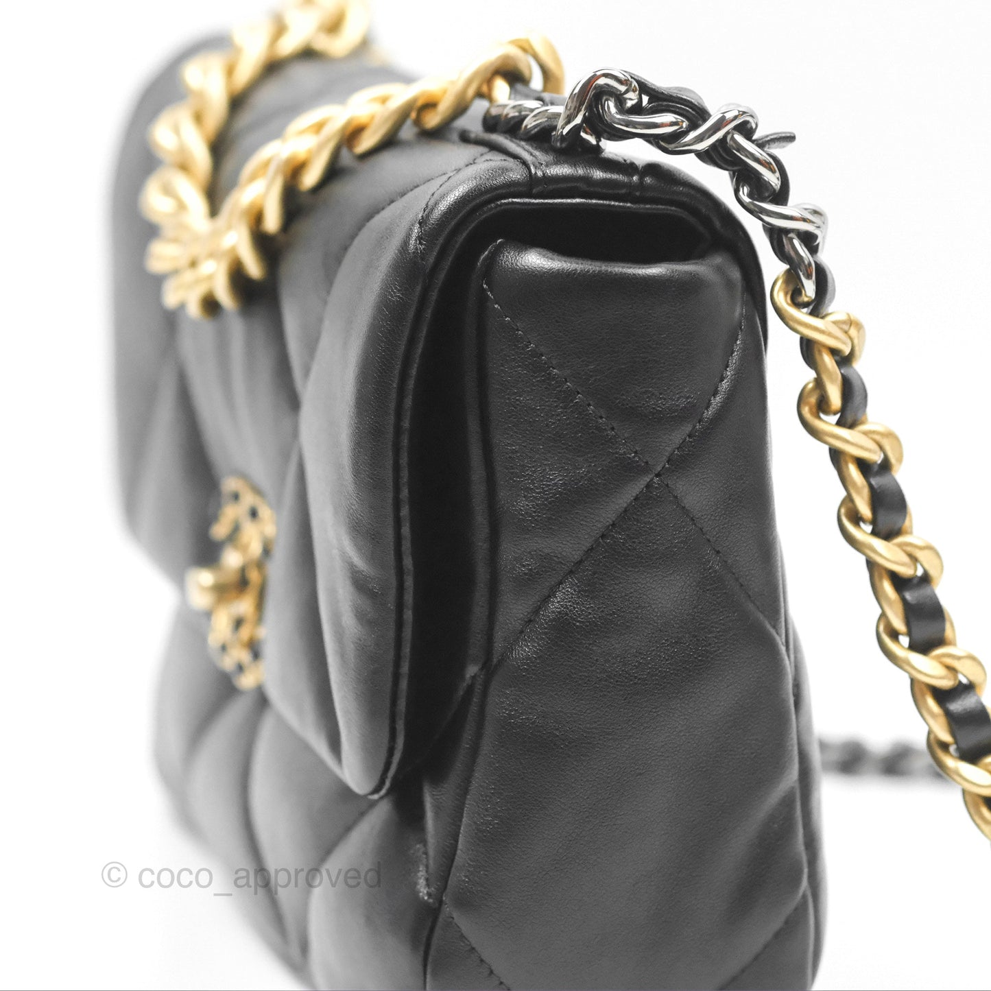 Chanel 19 Small Black Mixed Hardware