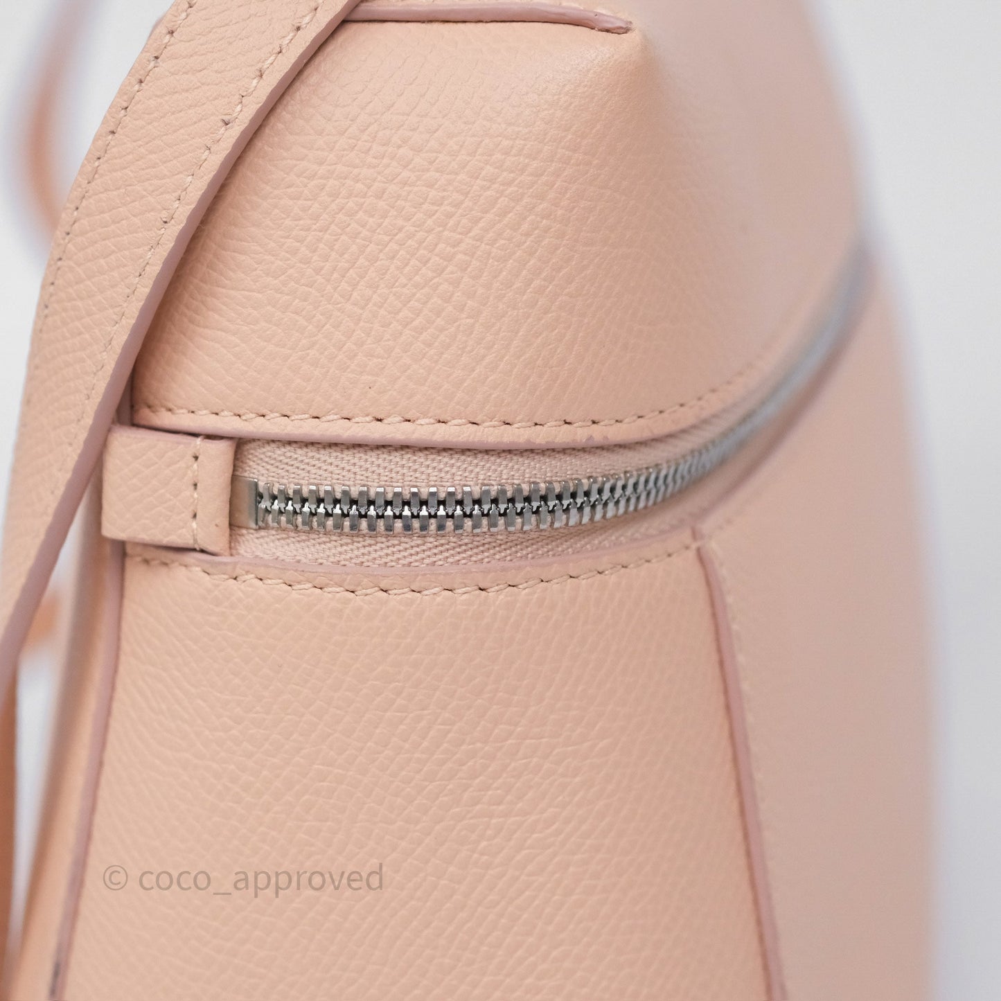 Loro Piana Extra Bag L27 Pink Calfskin Silver Hardware