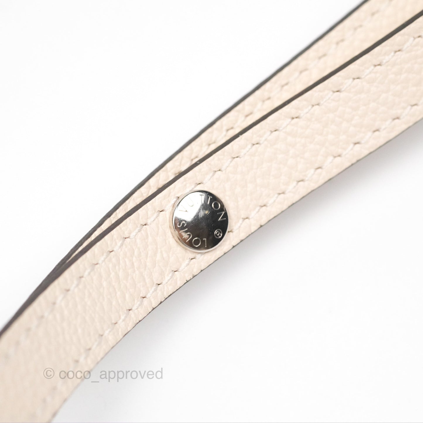 Louis Vuitton Marellini Quartz Silver Hardware