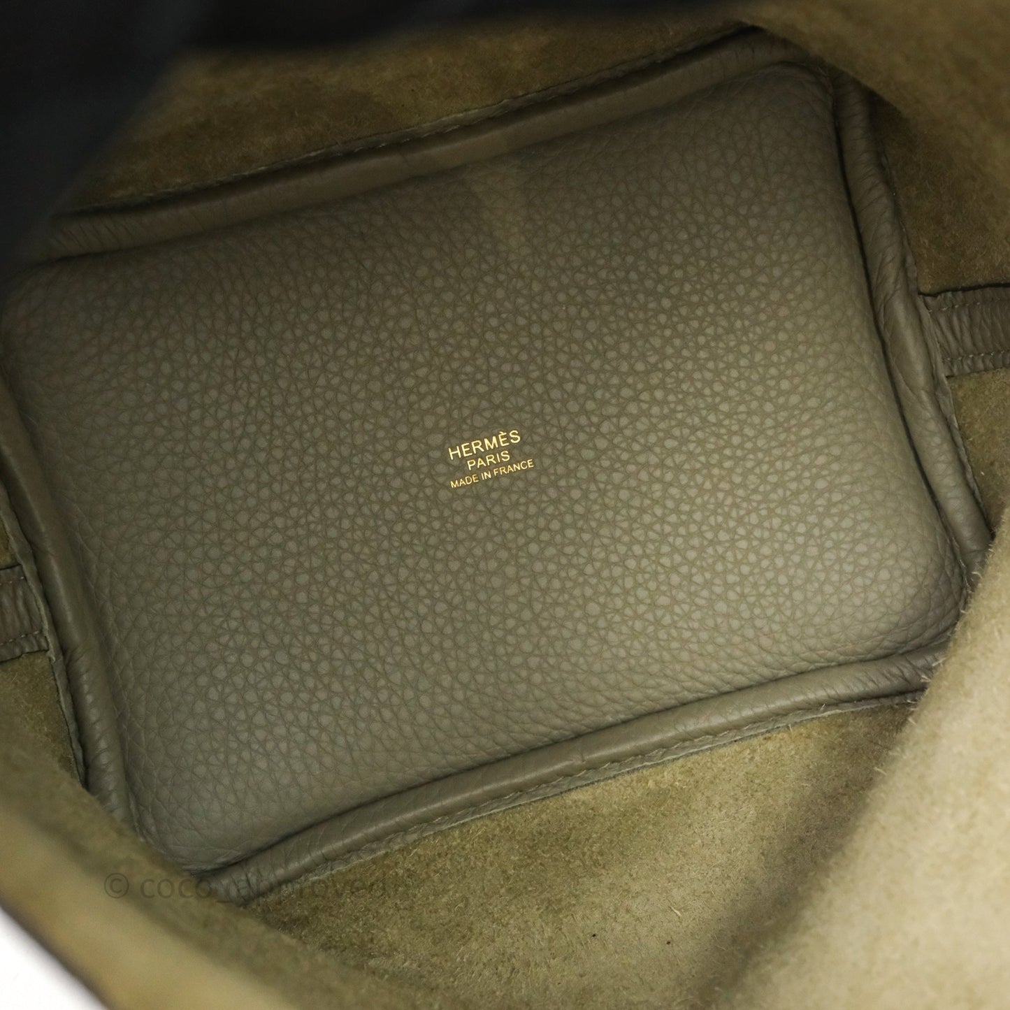 Hermès Picotin Lock 18 Q1 Sauge Clemence Gold Hardware