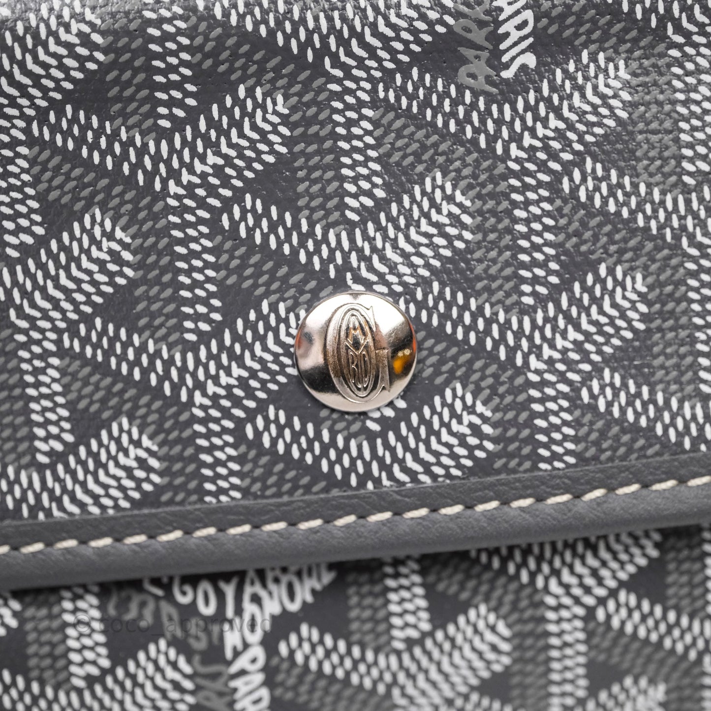Goyard Bohème Hobo Bag Grey Goyardine Canvas