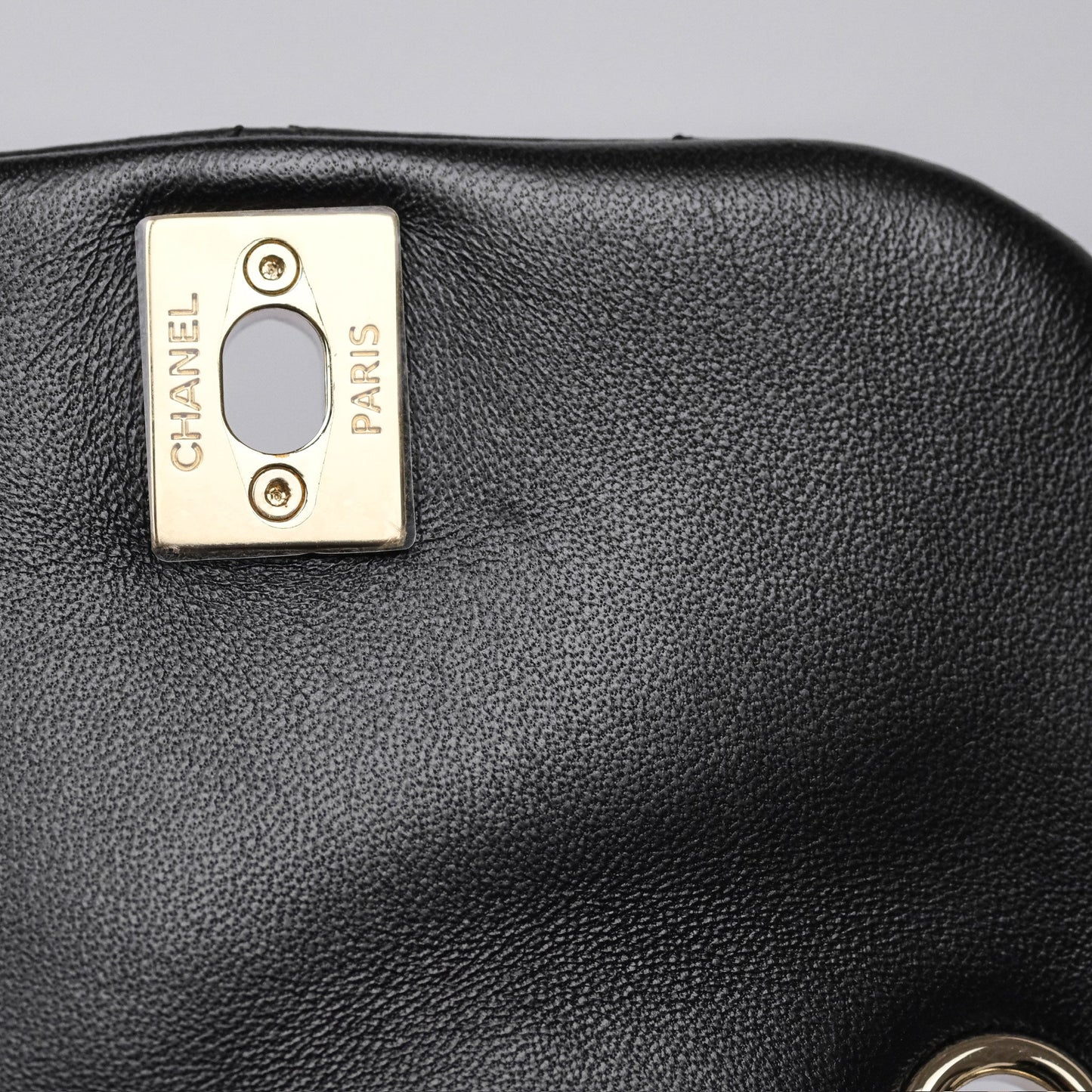 Chanel Small Duma Drawstring Backpack Black Lambskin Gold Hardware