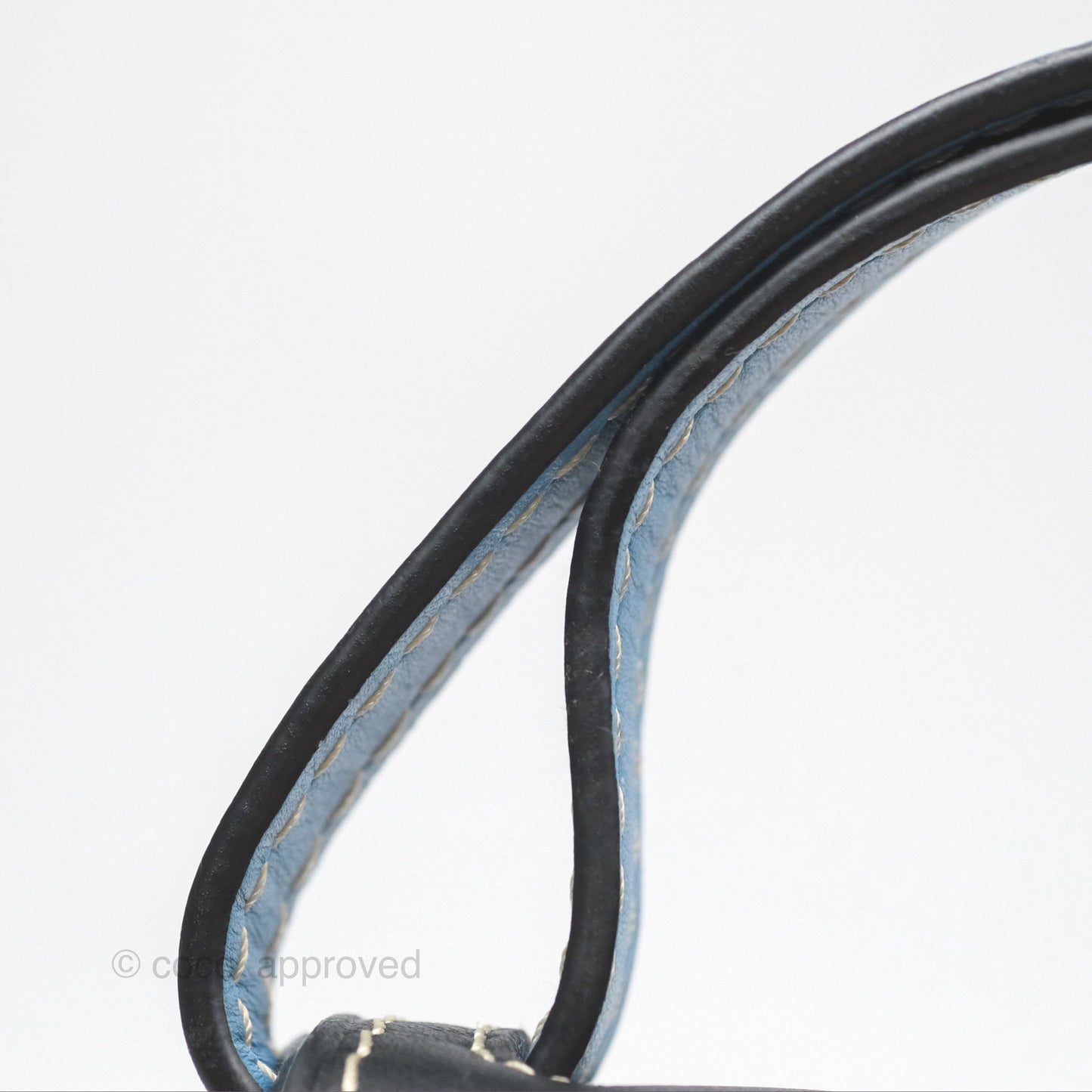 Loewe Small Gate Bag Smooth Calfskin in Black and Blue