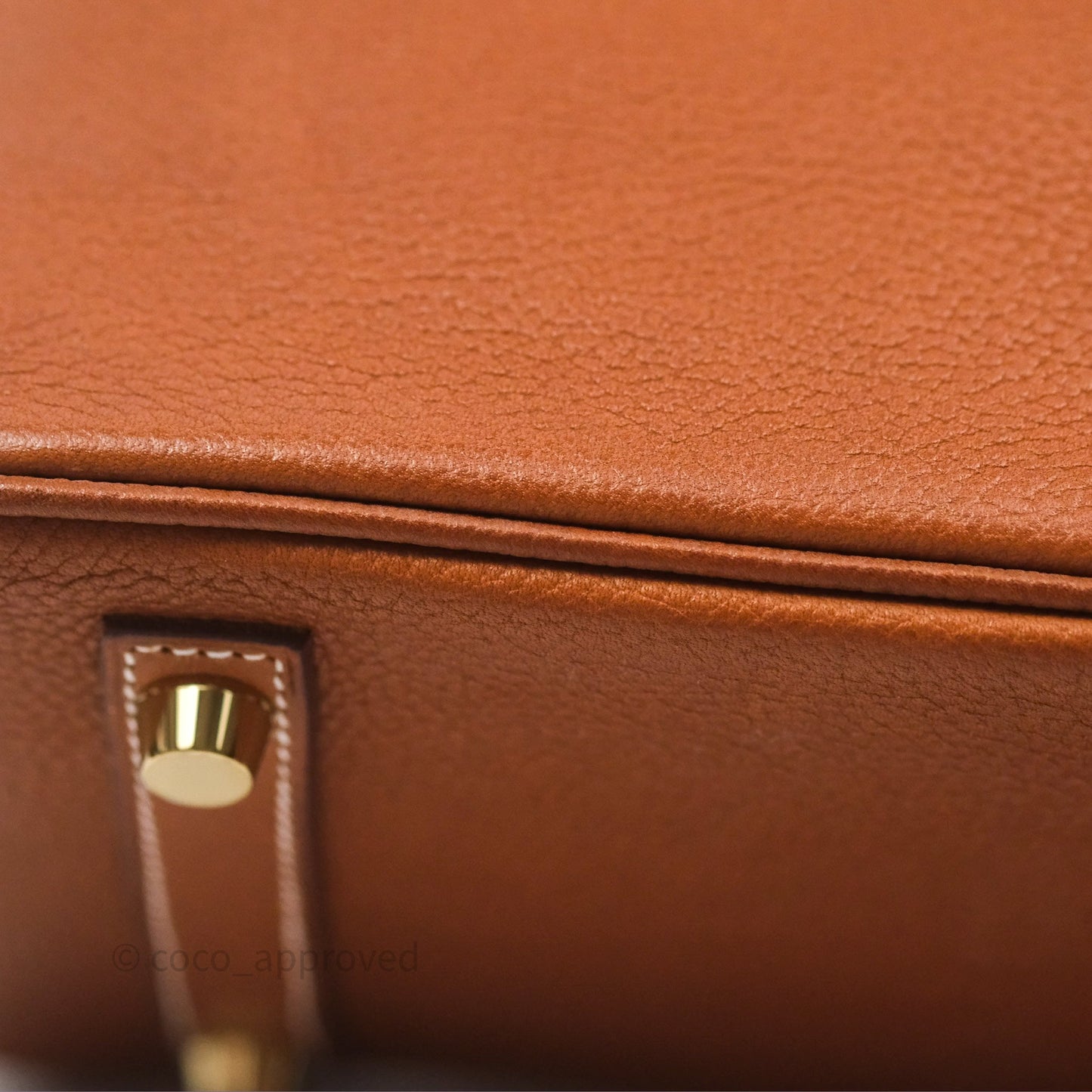 Hermès Birkin 25 Retourne Fauve 34 Barenia Gold Hardware