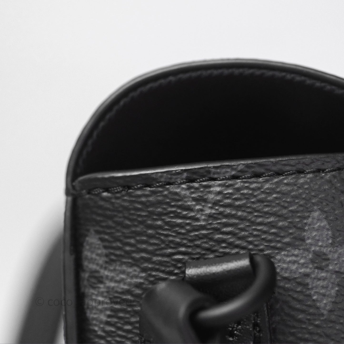 Louis Vuitton Steamer Wearable Wallet Monogram Eclipse Canvas