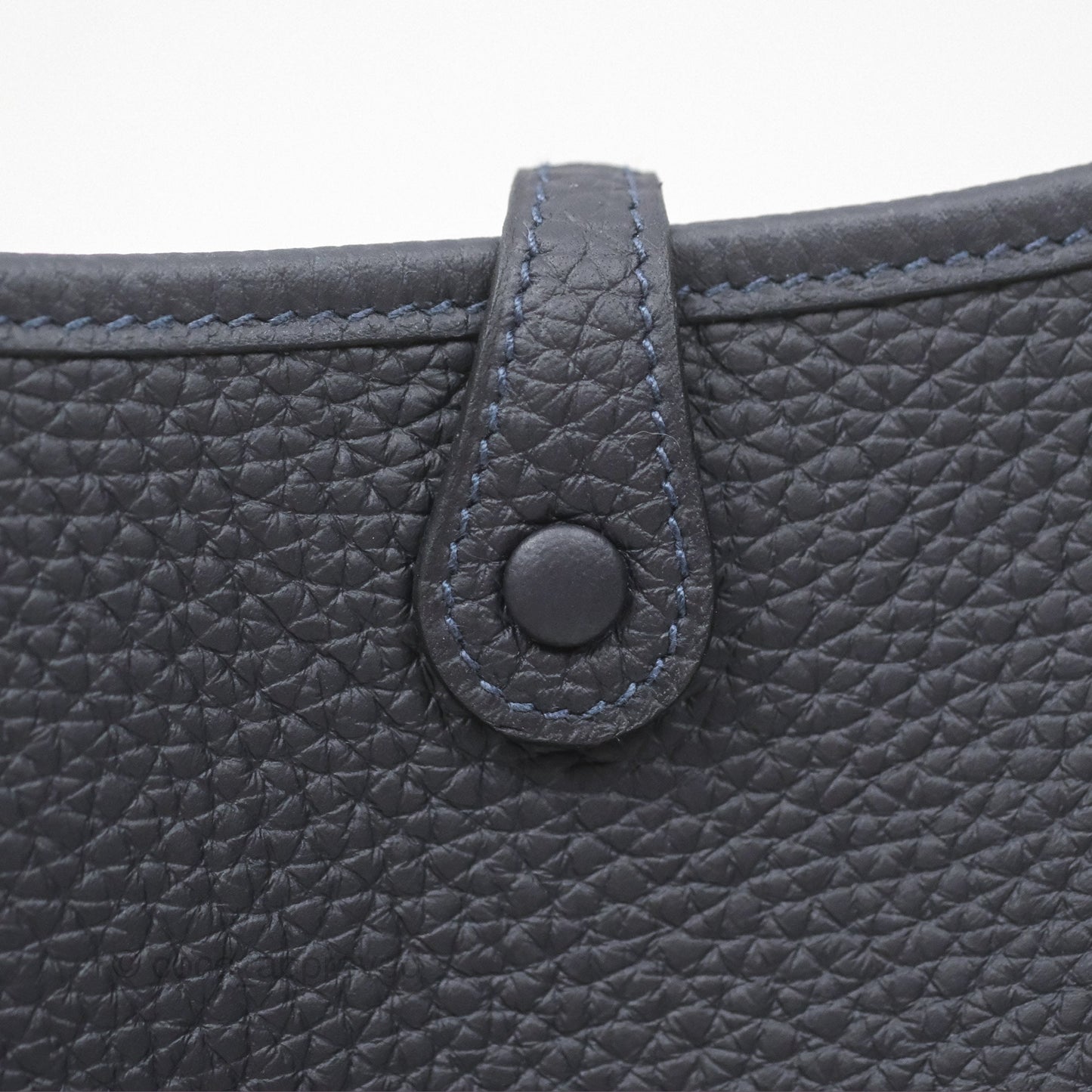 Hermès Mini Evelyne 16 Caban 3Y Clemence Palladium Hardware