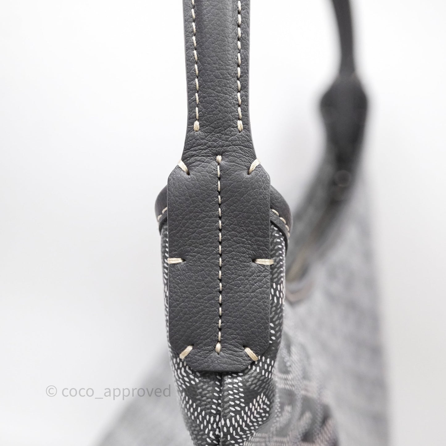 Goyard Bohème Hobo Bag Grey Goyardine Canvas