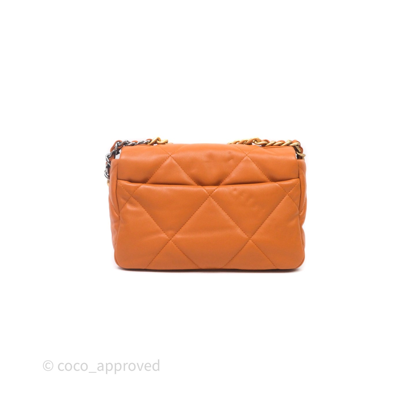 Chanel 19 Small Caramel Mixed Hardware