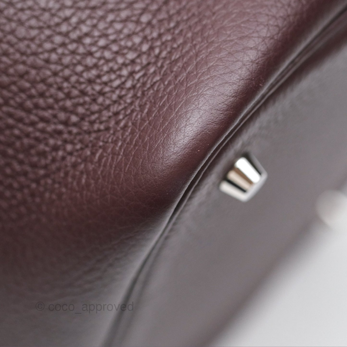 Hermès Picotin 22 Rouge Sellier Palladium Hardware