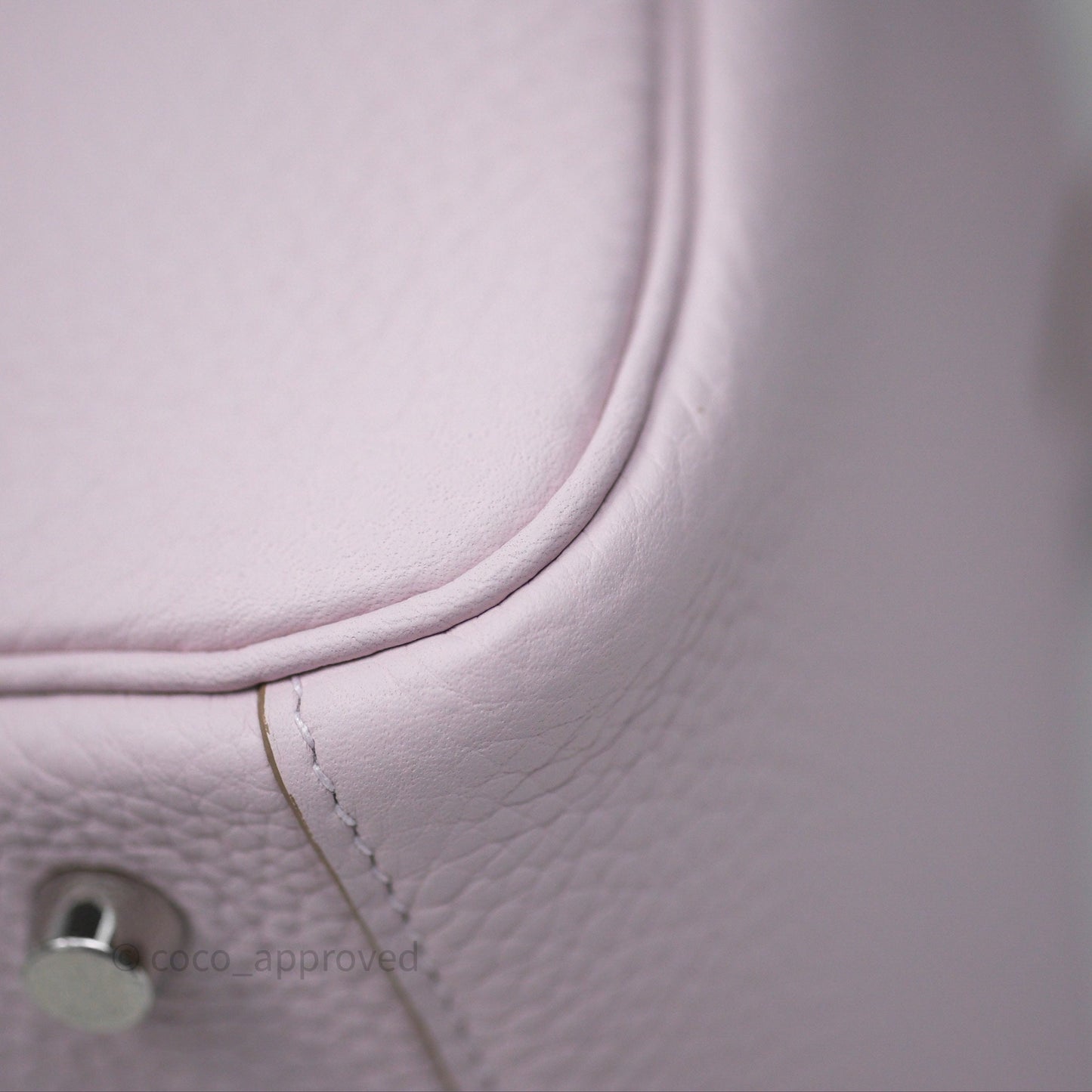Hermès Lindy 26 Mauve Pale 09 Clemence Palladium Hardware