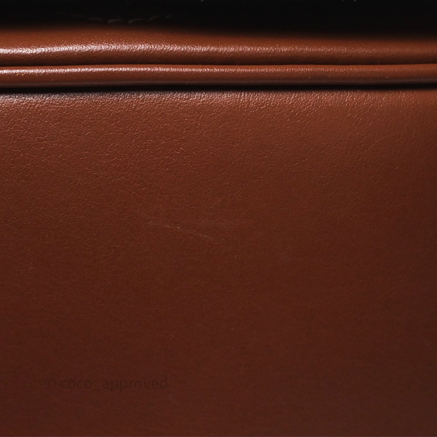 Celine Folco Cuir Triomphe in Smooth Calfskin Tan