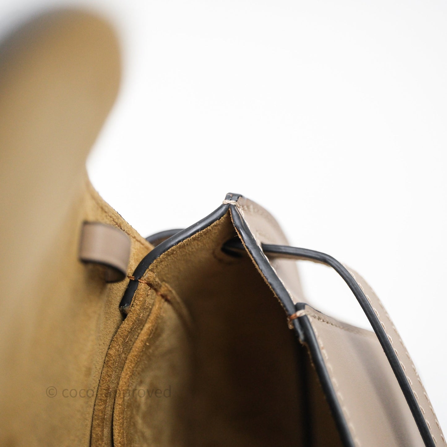 Loewe Mini Gate Dual Bag Beige Sand Soft Calfskin Jacquard Strap