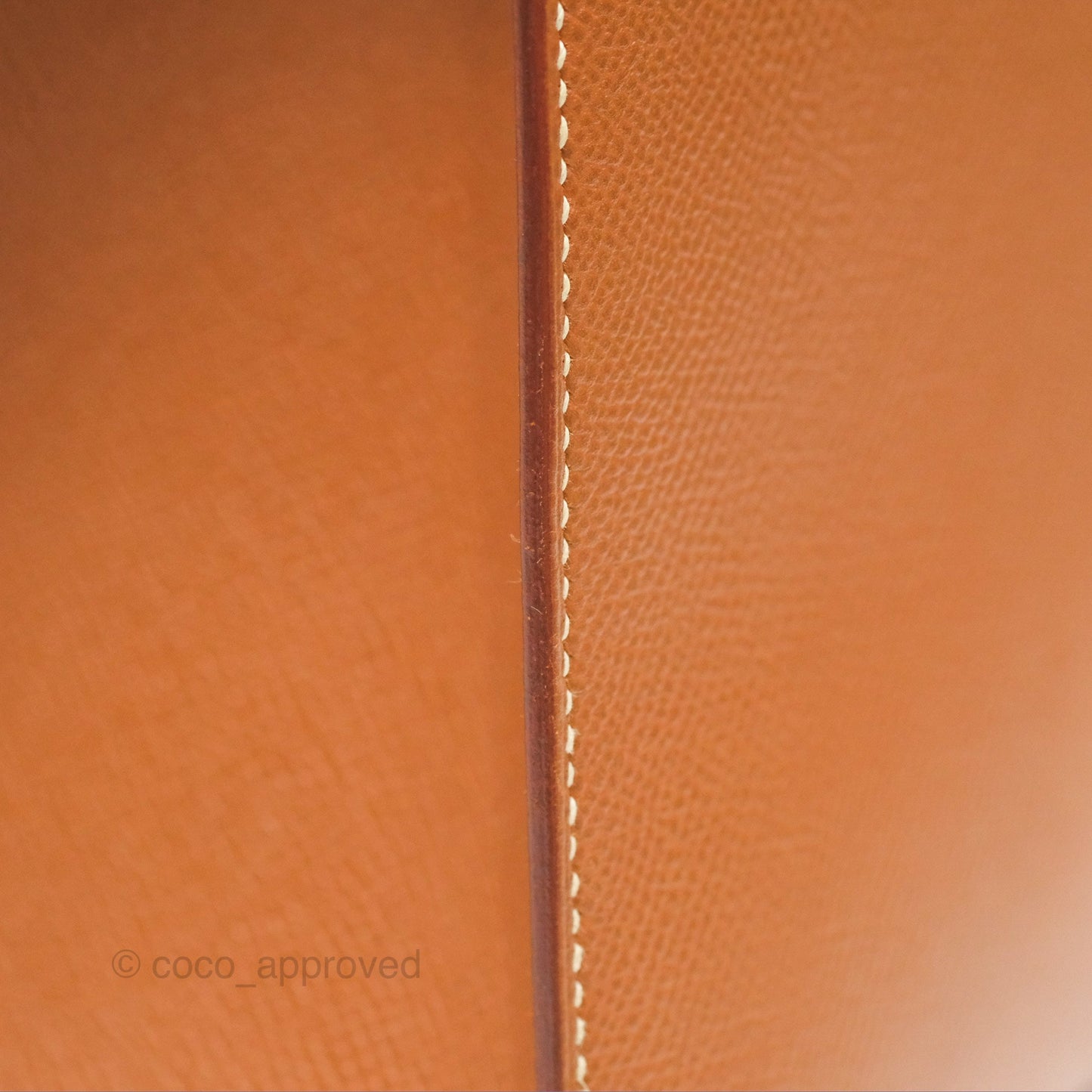 Hermès Kelly 32 Sellier Gold Epsom Gold Hardware