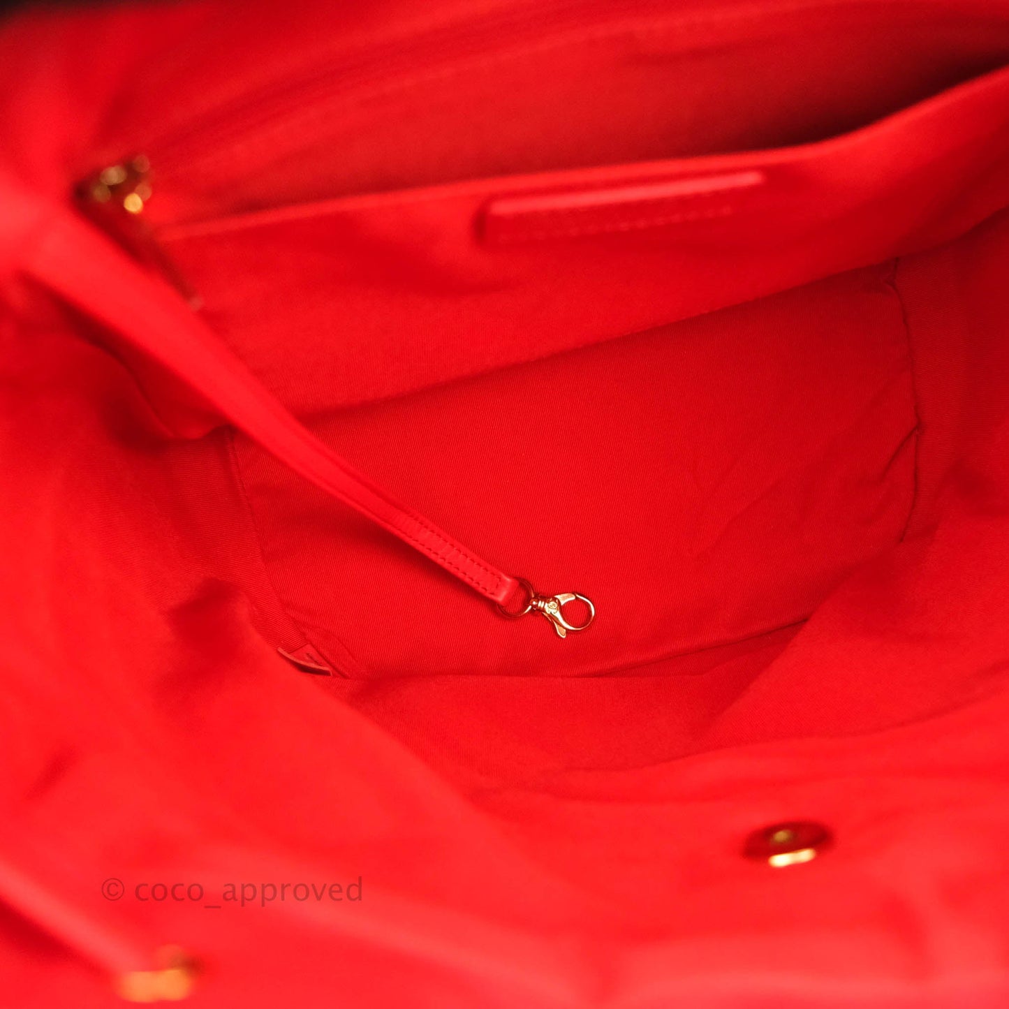 Chanel Quilted Urban Spirit Backpack Red Calfskin Gold Hardware