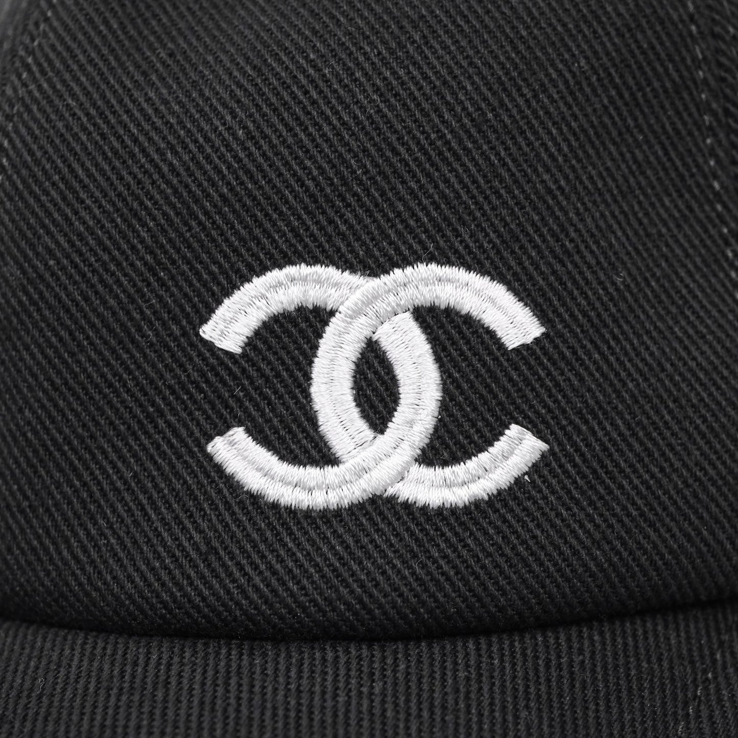 Chanel CC Baseball Cap Black