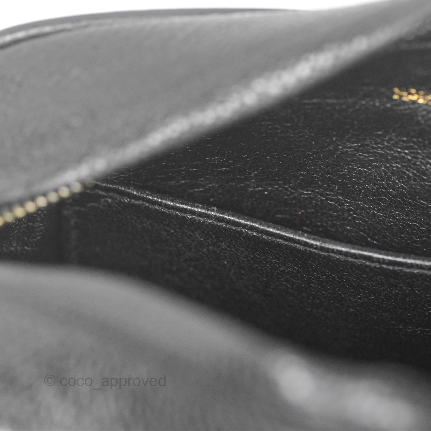 Chanel Vintage Small Camera Bag Black Caviar Gold Hardware