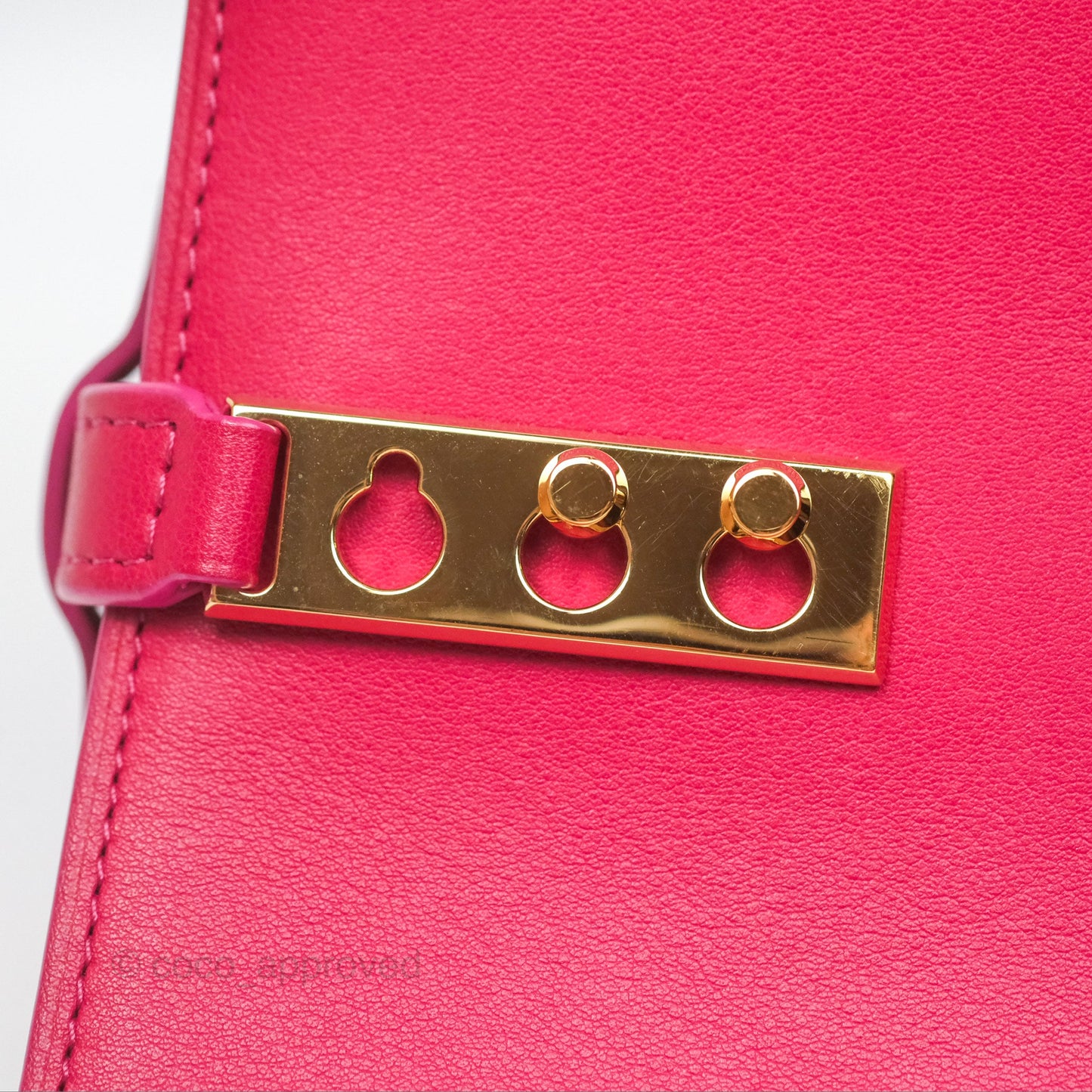 Delvaux Tempête Mini in Silky Calf Framboise