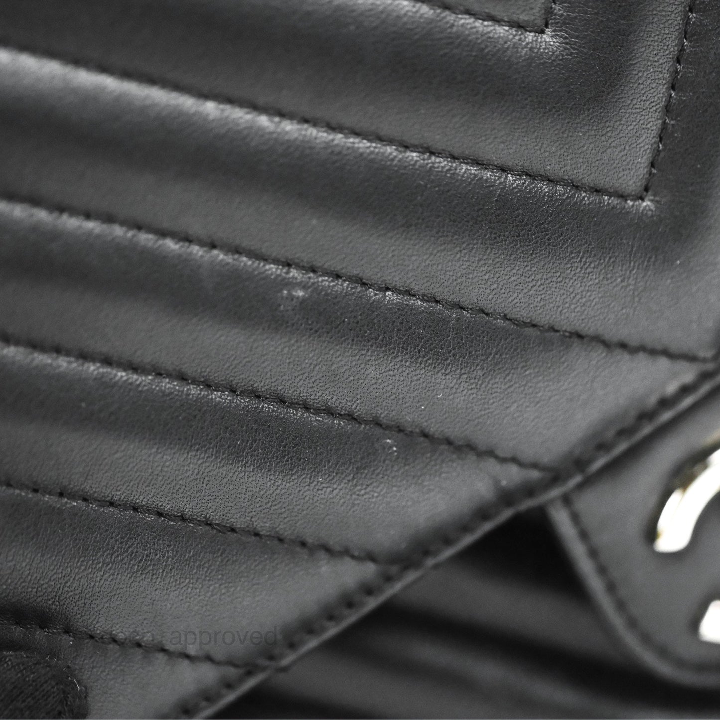 Chanel Medium Chevron Urban Spirit Backpack Black Calfskin Silver Hardware