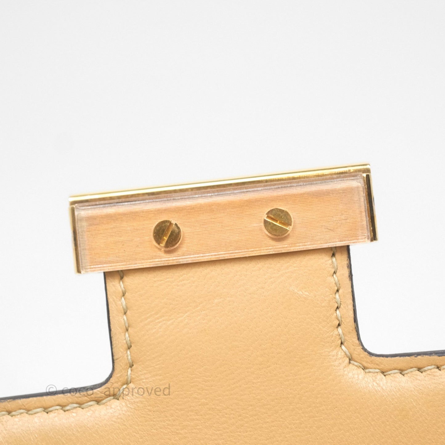 Hermès Constance 24 Trench S2/ Naturel 27 Epsom Gold Hardware