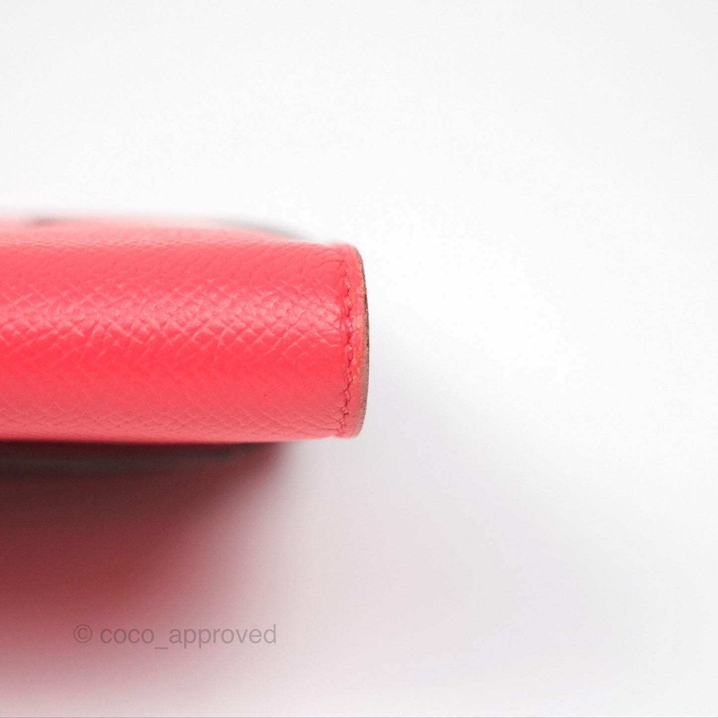 Hermès Kelly Wallet Pink Epsom Palladium Hardware