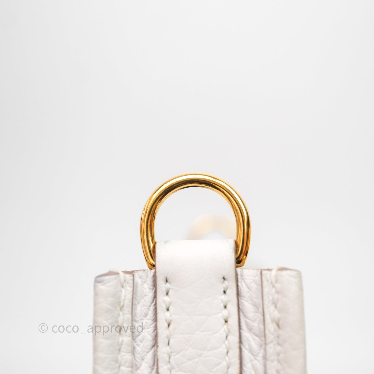 Hermès Mini Evelyne 16 Gris Pale M4 Clemence Gold Hardware