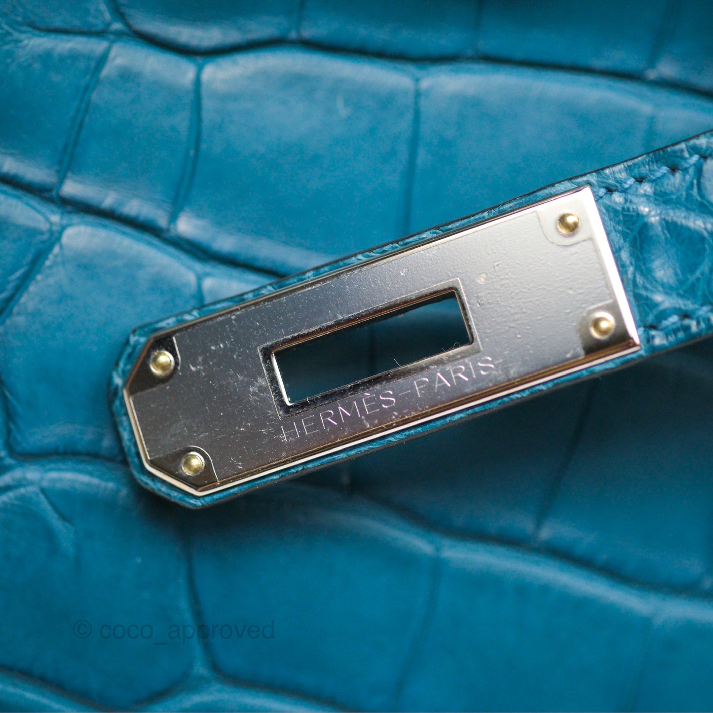 Hermès Birkin 30 Retourne Colvert Matte Niloticus Crocodile Palladium Hardware