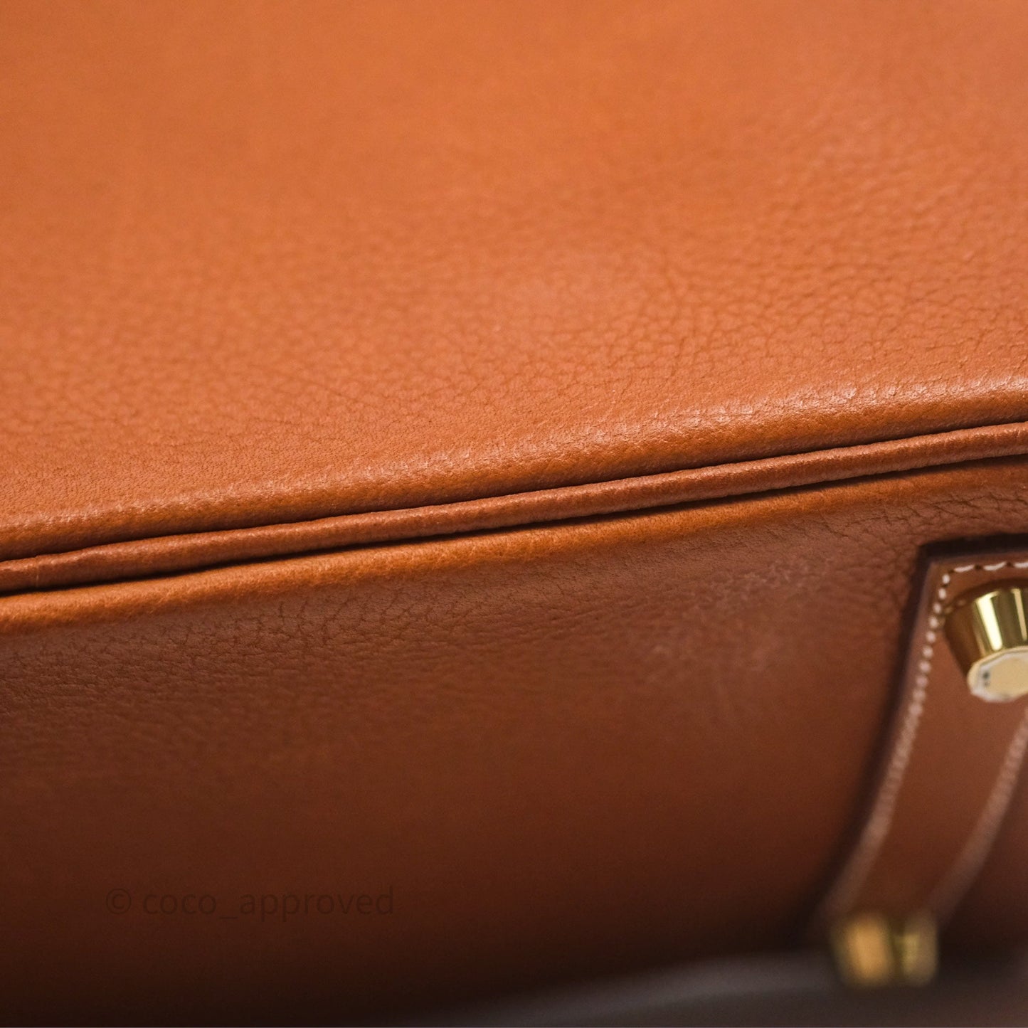 Hermès Birkin 25 Retourne Fauve 34 Barenia Gold Hardware